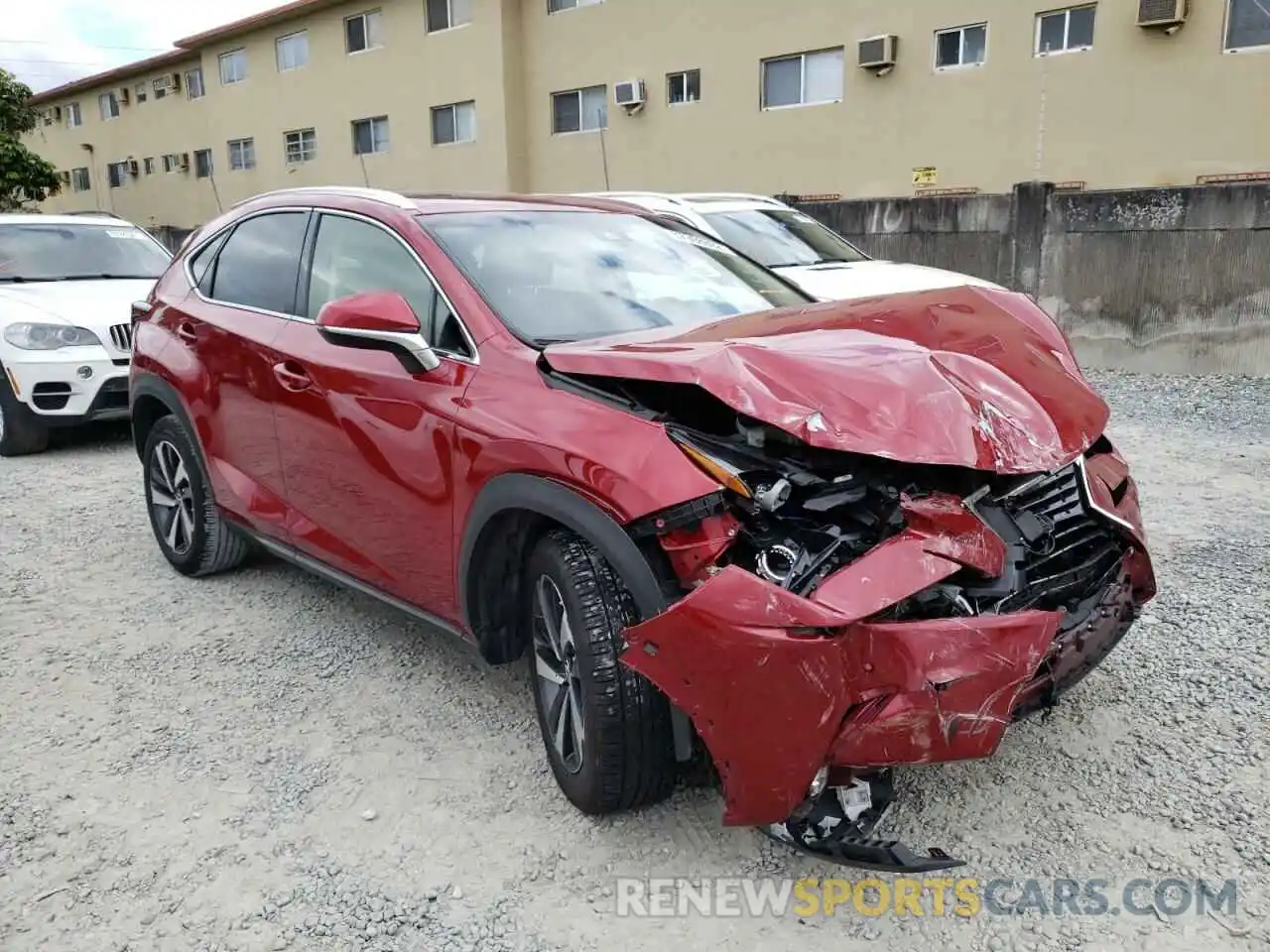 1 Photograph of a damaged car JTJYARBZ6K2150540 LEXUS NX 2019