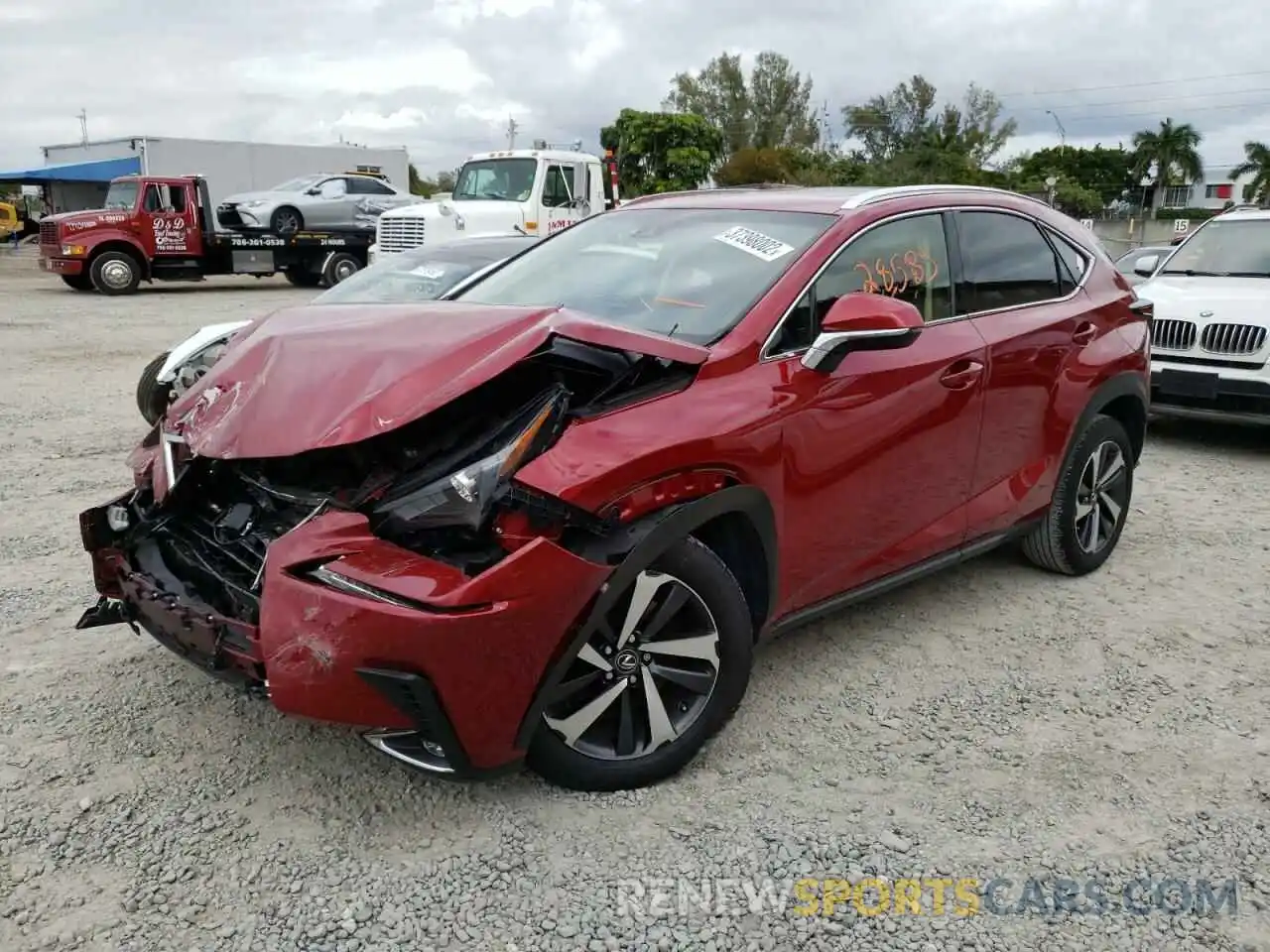 2 Photograph of a damaged car JTJYARBZ6K2150540 LEXUS NX 2019