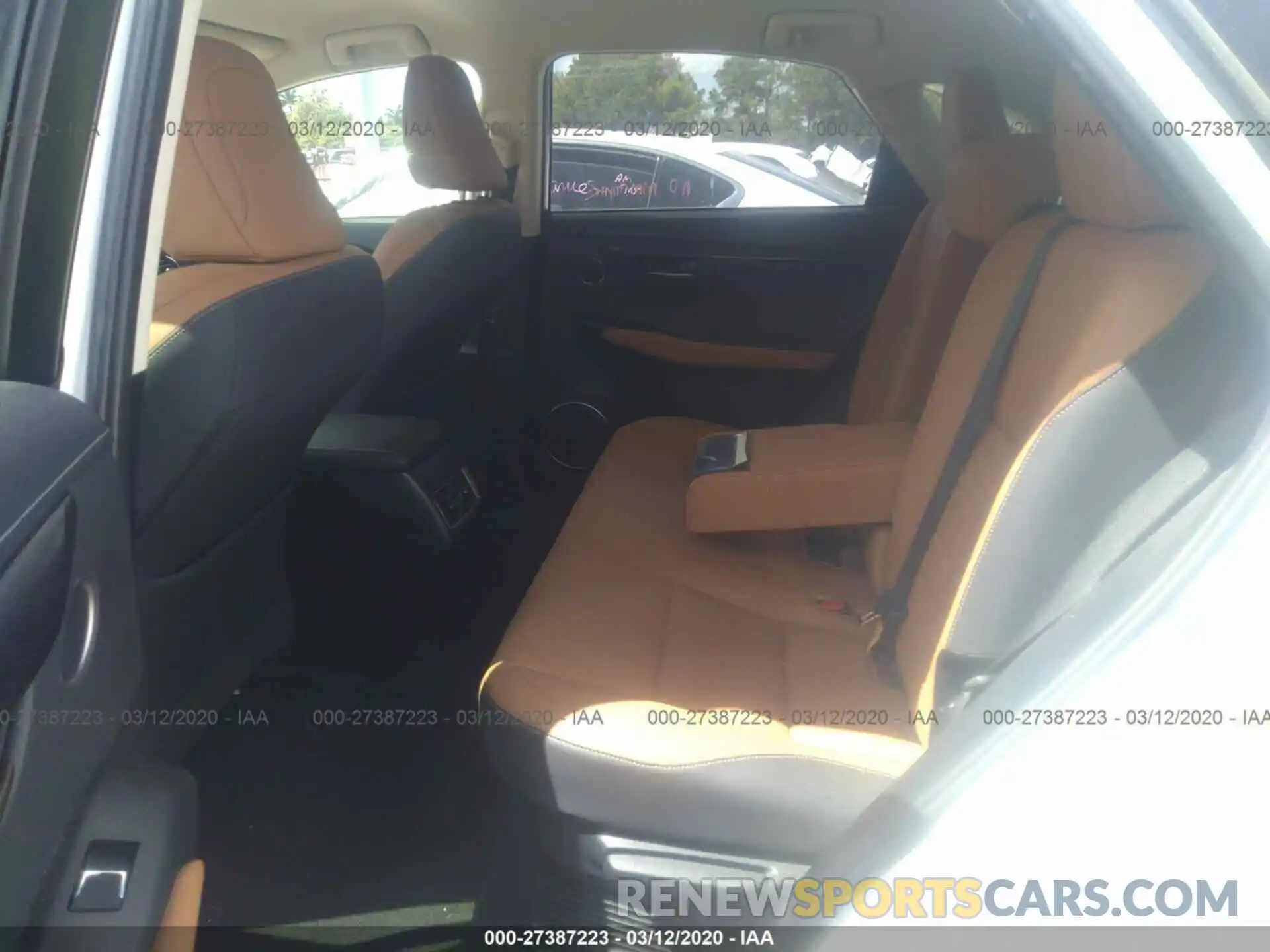 8 Photograph of a damaged car JTJYARBZ6K2150635 LEXUS NX 2019