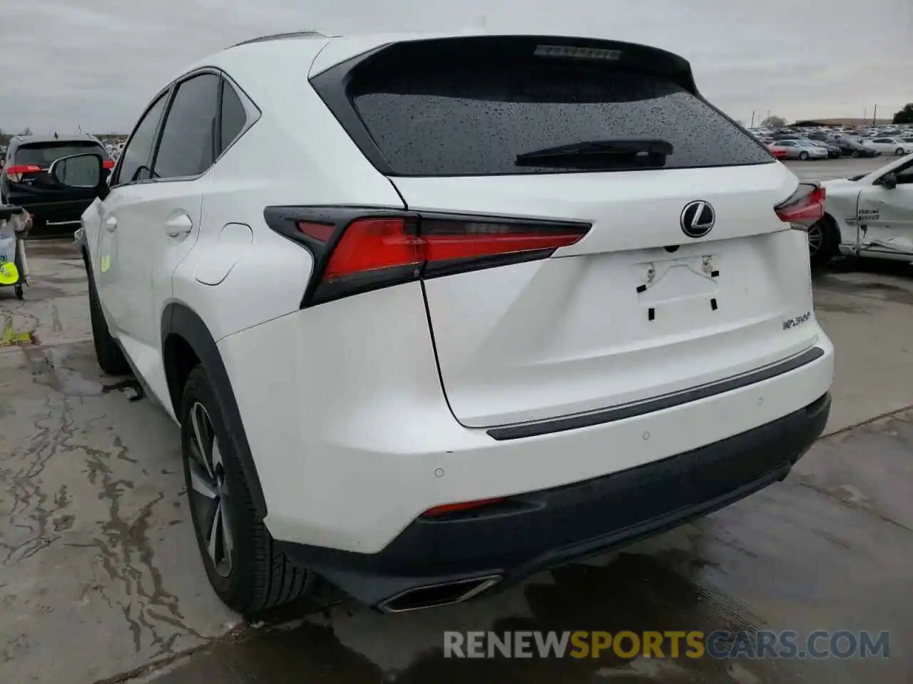 3 Photograph of a damaged car JTJYARBZ6K2153776 LEXUS NX 2019