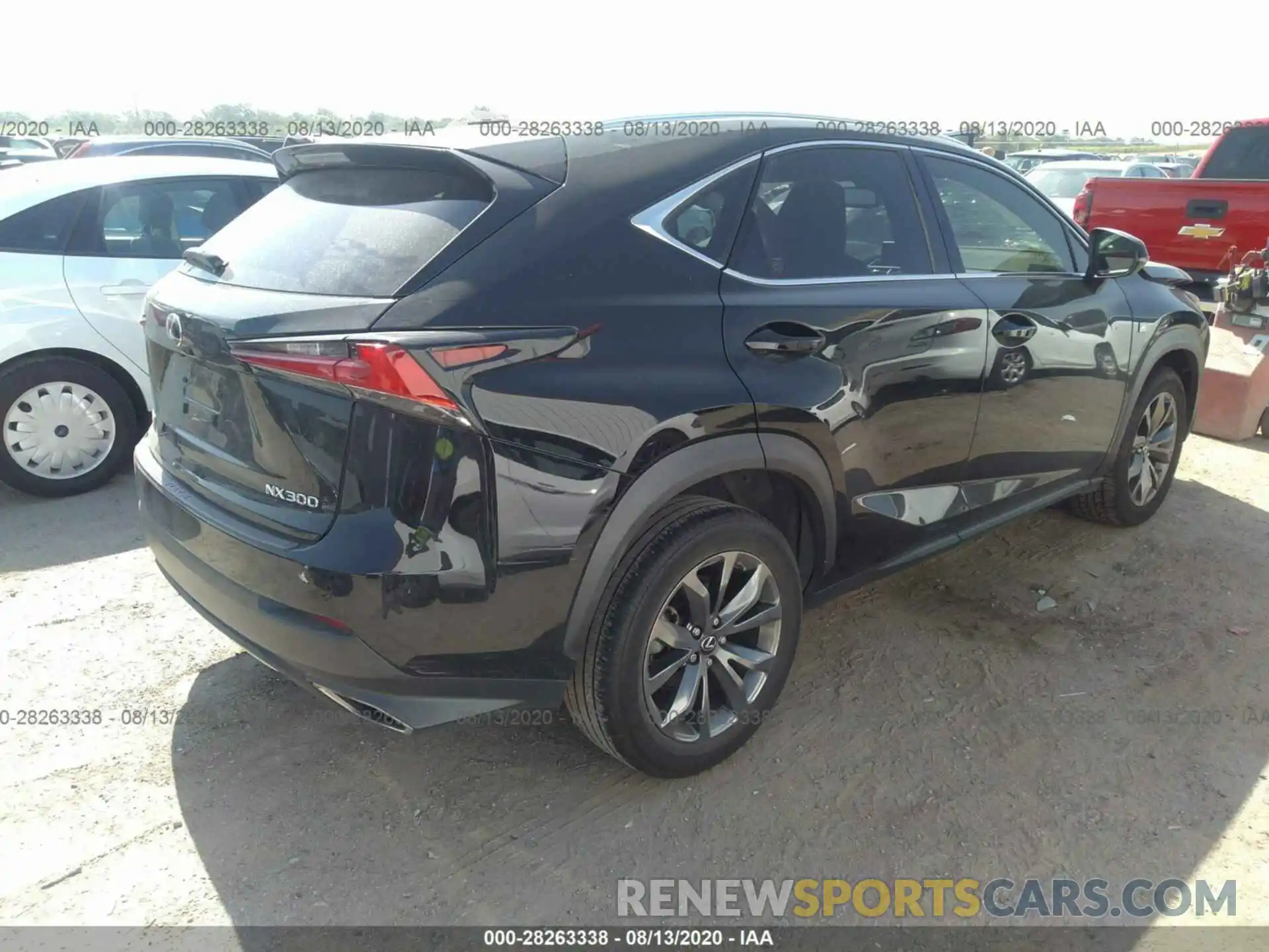 4 Фотография поврежденного автомобиля JTJYARBZ7K2118034 LEXUS NX 2019