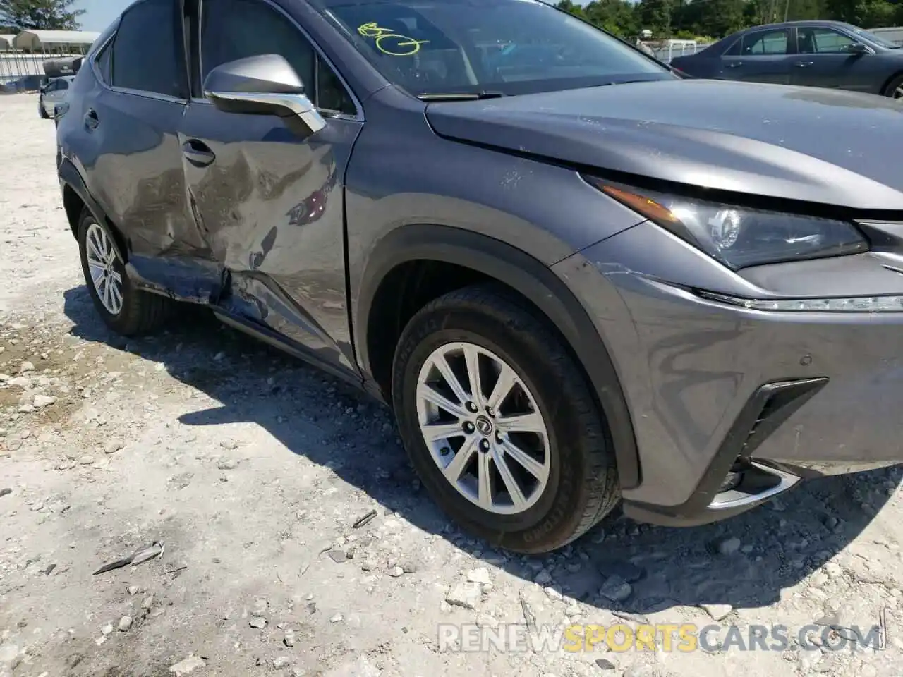 9 Фотография поврежденного автомобиля JTJYARBZ7K2119121 LEXUS NX 2019