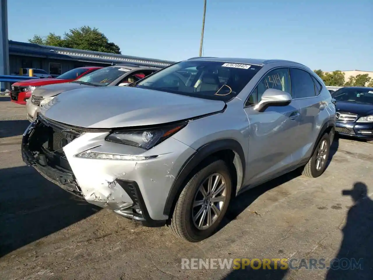 2 Photograph of a damaged car JTJYARBZ7K2119409 LEXUS NX 2019