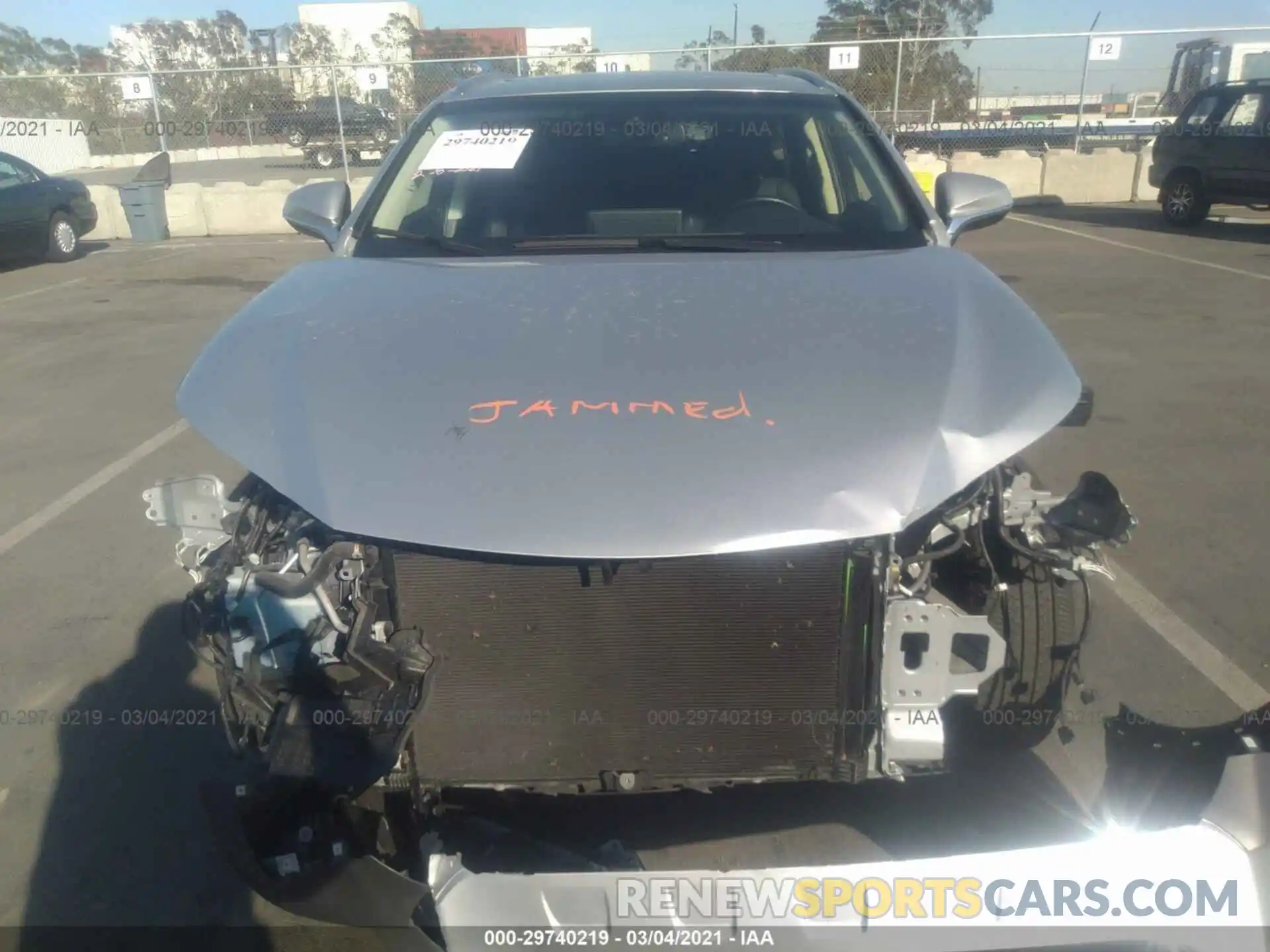 10 Photograph of a damaged car JTJYARBZ7K2120415 LEXUS NX 2019