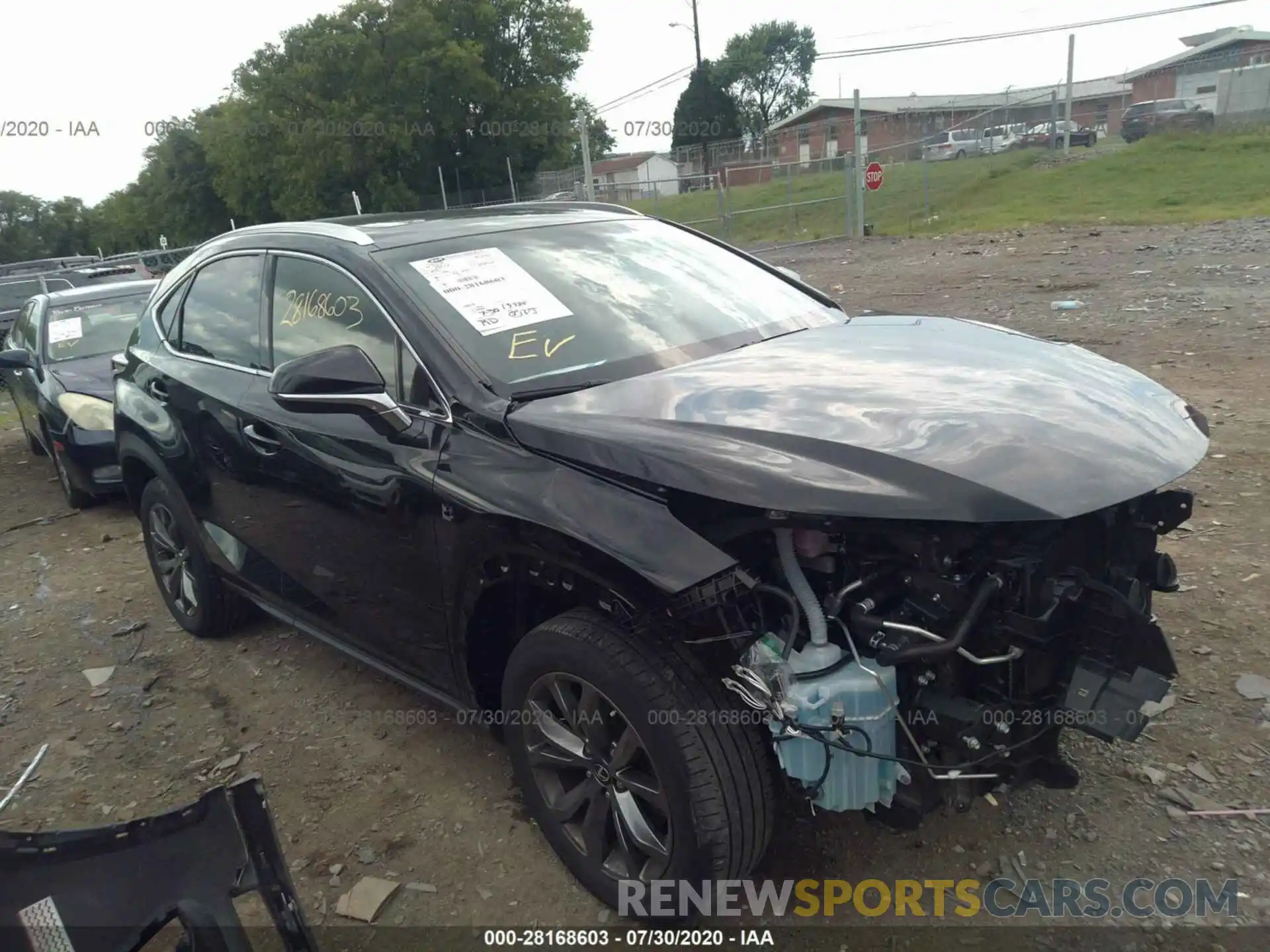 1 Photograph of a damaged car JTJYARBZ7K2120527 LEXUS NX 2019