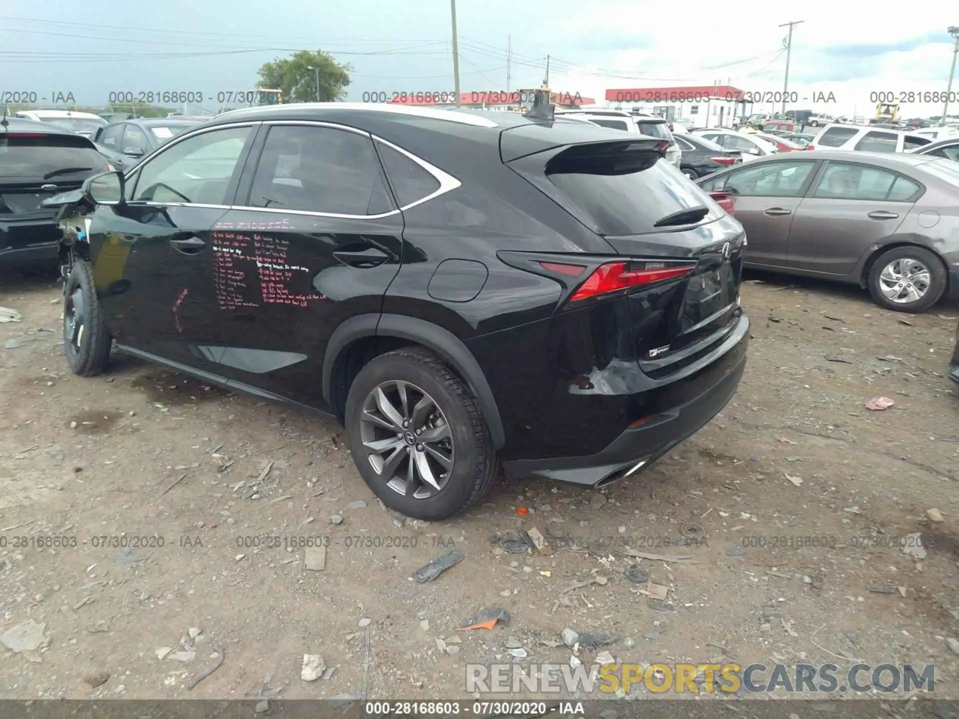 3 Photograph of a damaged car JTJYARBZ7K2120527 LEXUS NX 2019