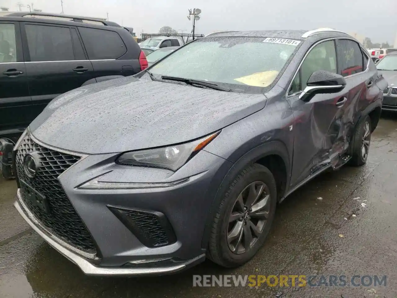 2 Photograph of a damaged car JTJYARBZ7K2121502 LEXUS NX 2019