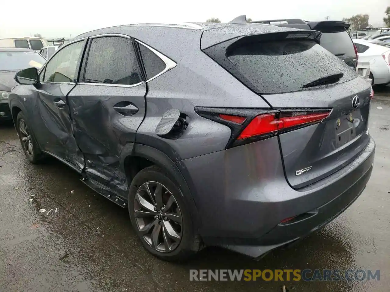 3 Photograph of a damaged car JTJYARBZ7K2121502 LEXUS NX 2019