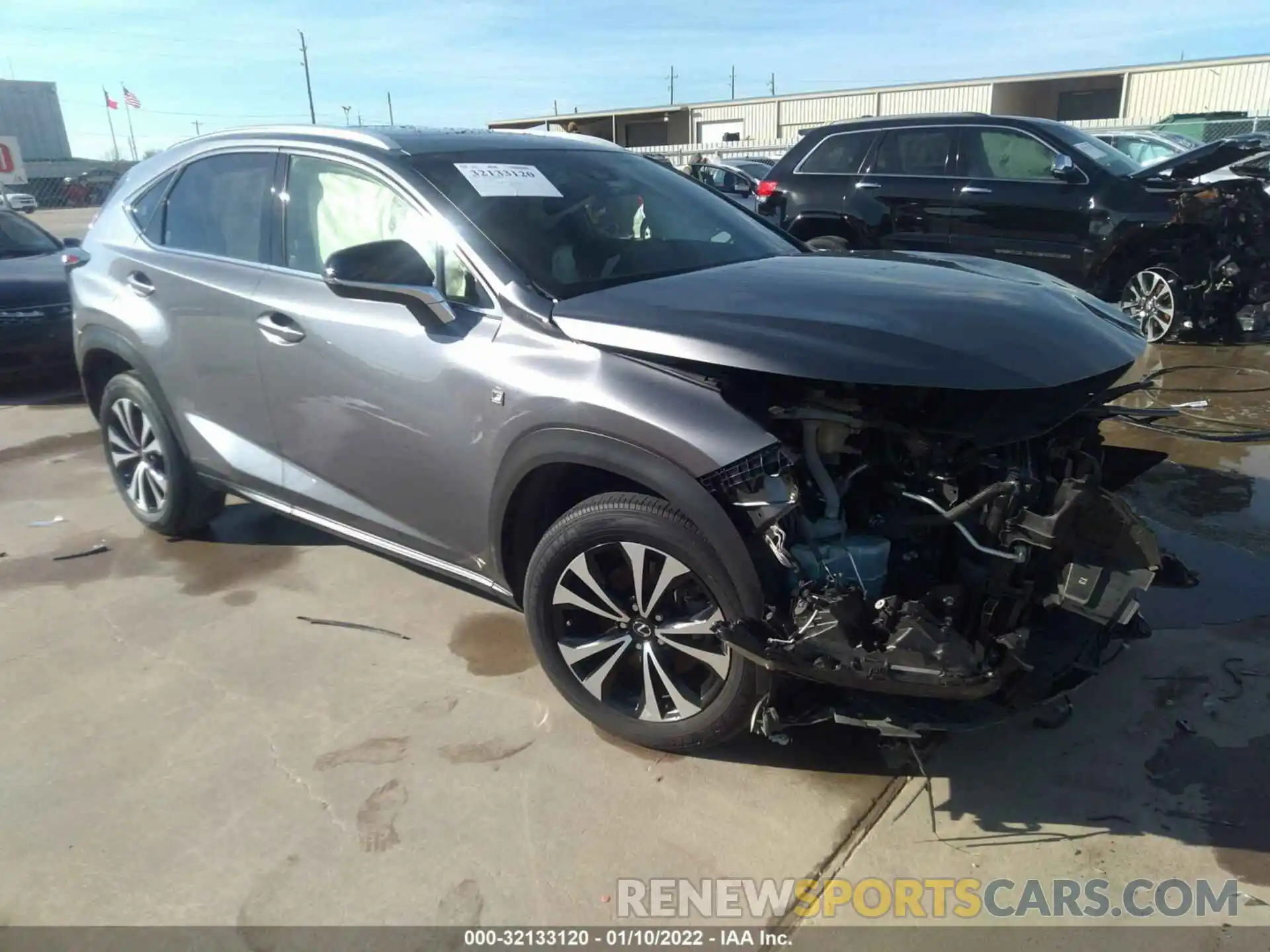 1 Photograph of a damaged car JTJYARBZ7K2122147 LEXUS NX 2019