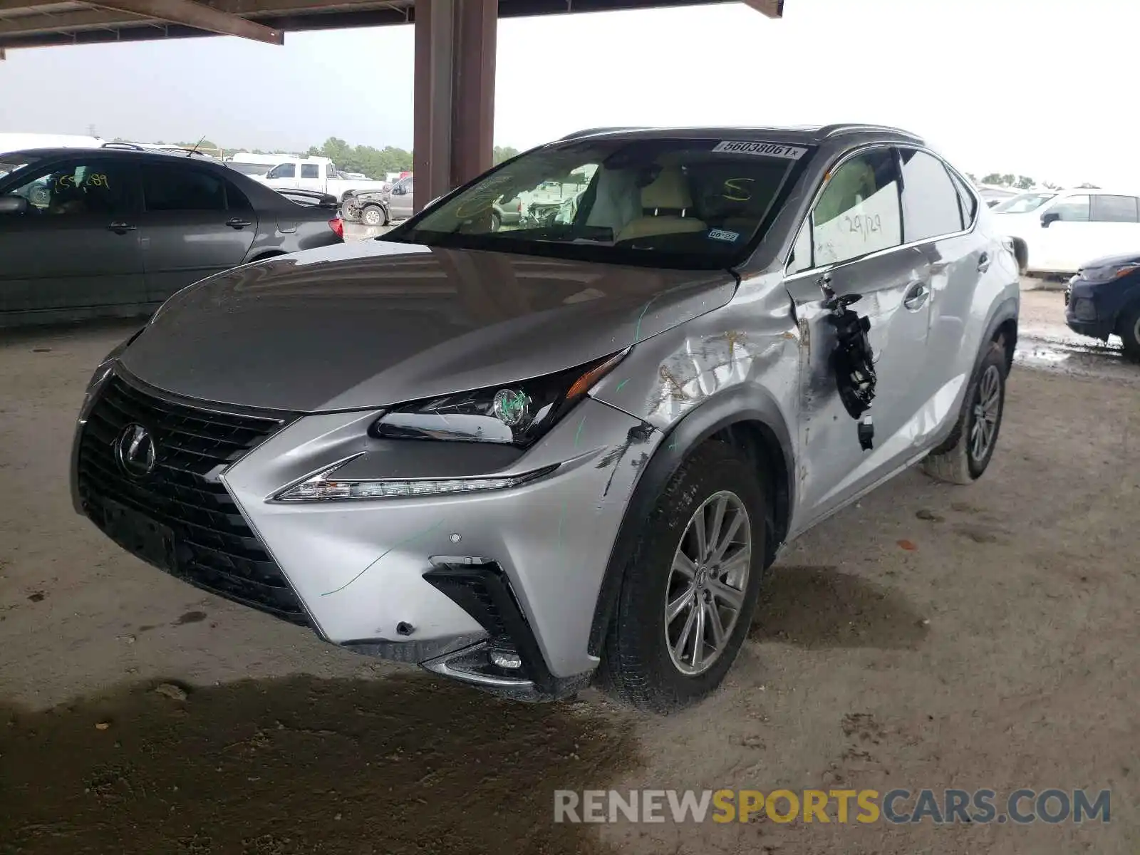 2 Photograph of a damaged car JTJYARBZ7K2125503 LEXUS NX 2019