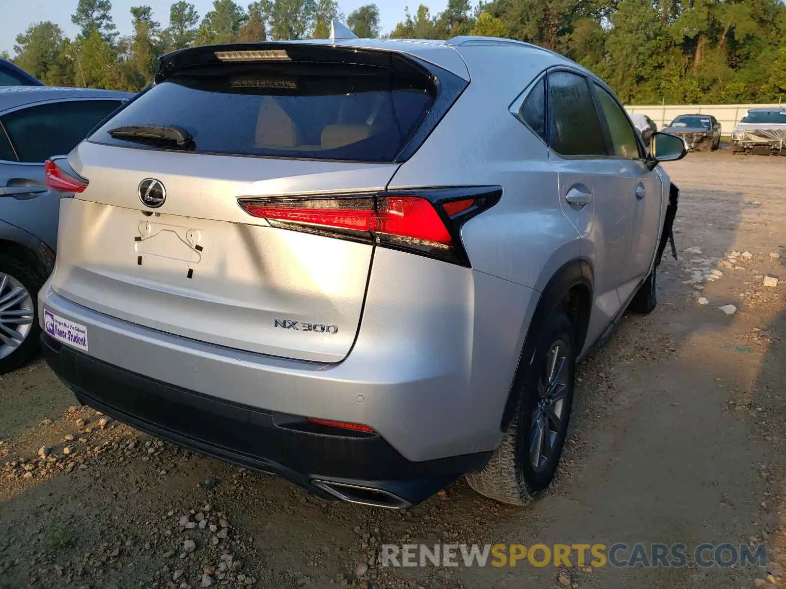 4 Photograph of a damaged car JTJYARBZ7K2125503 LEXUS NX 2019