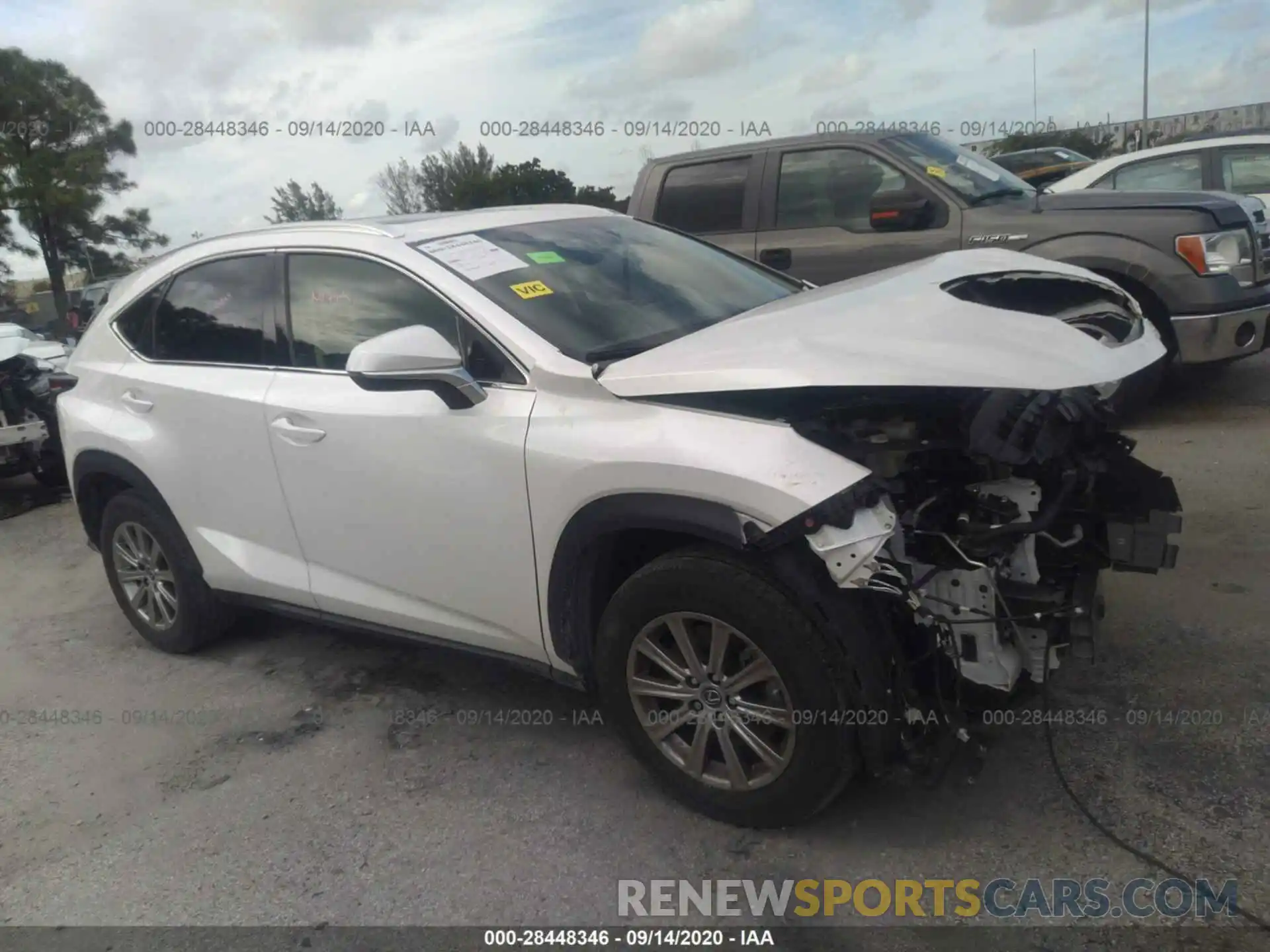 1 Photograph of a damaged car JTJYARBZ7K2126912 LEXUS NX 2019