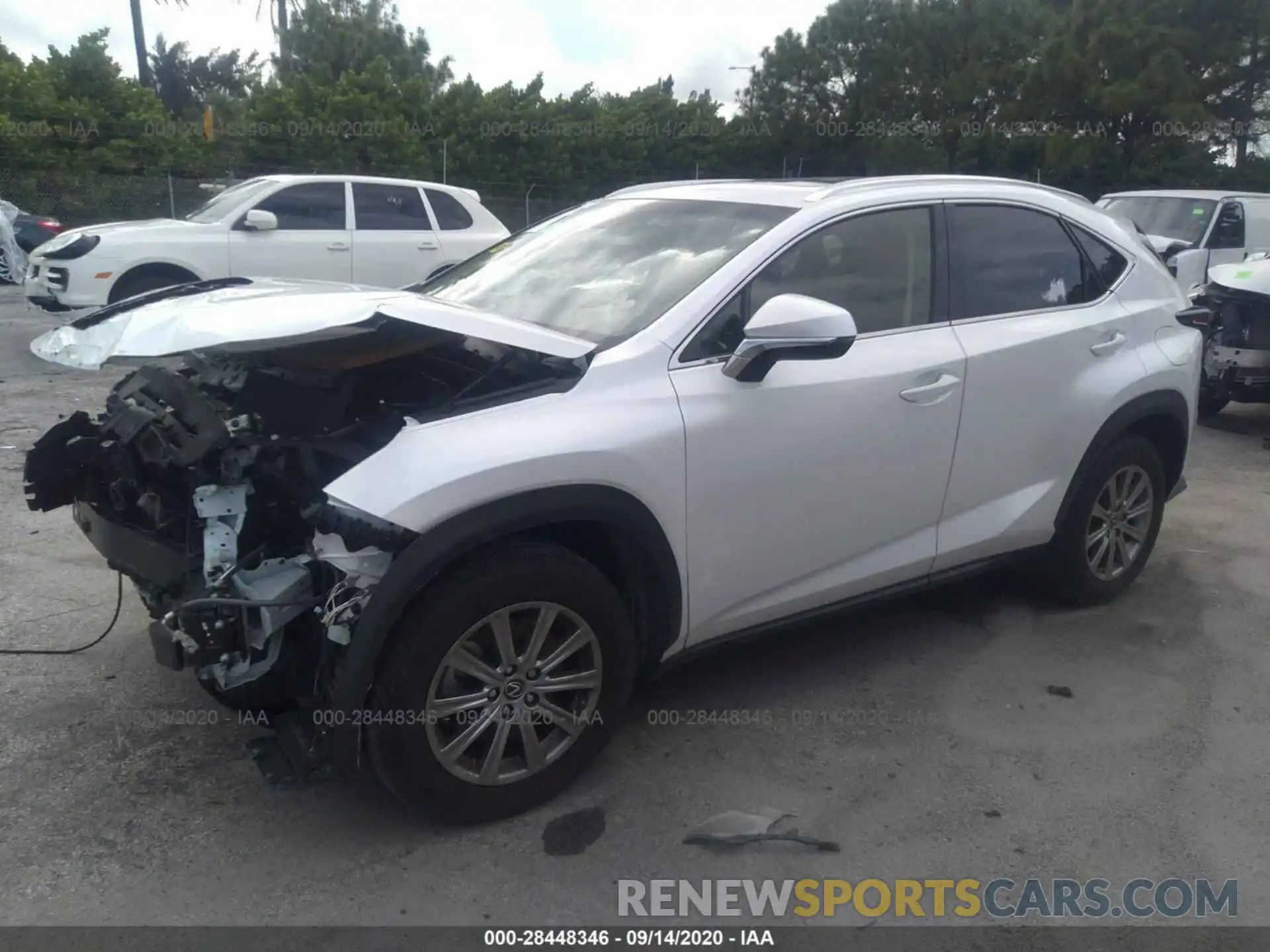 2 Photograph of a damaged car JTJYARBZ7K2126912 LEXUS NX 2019