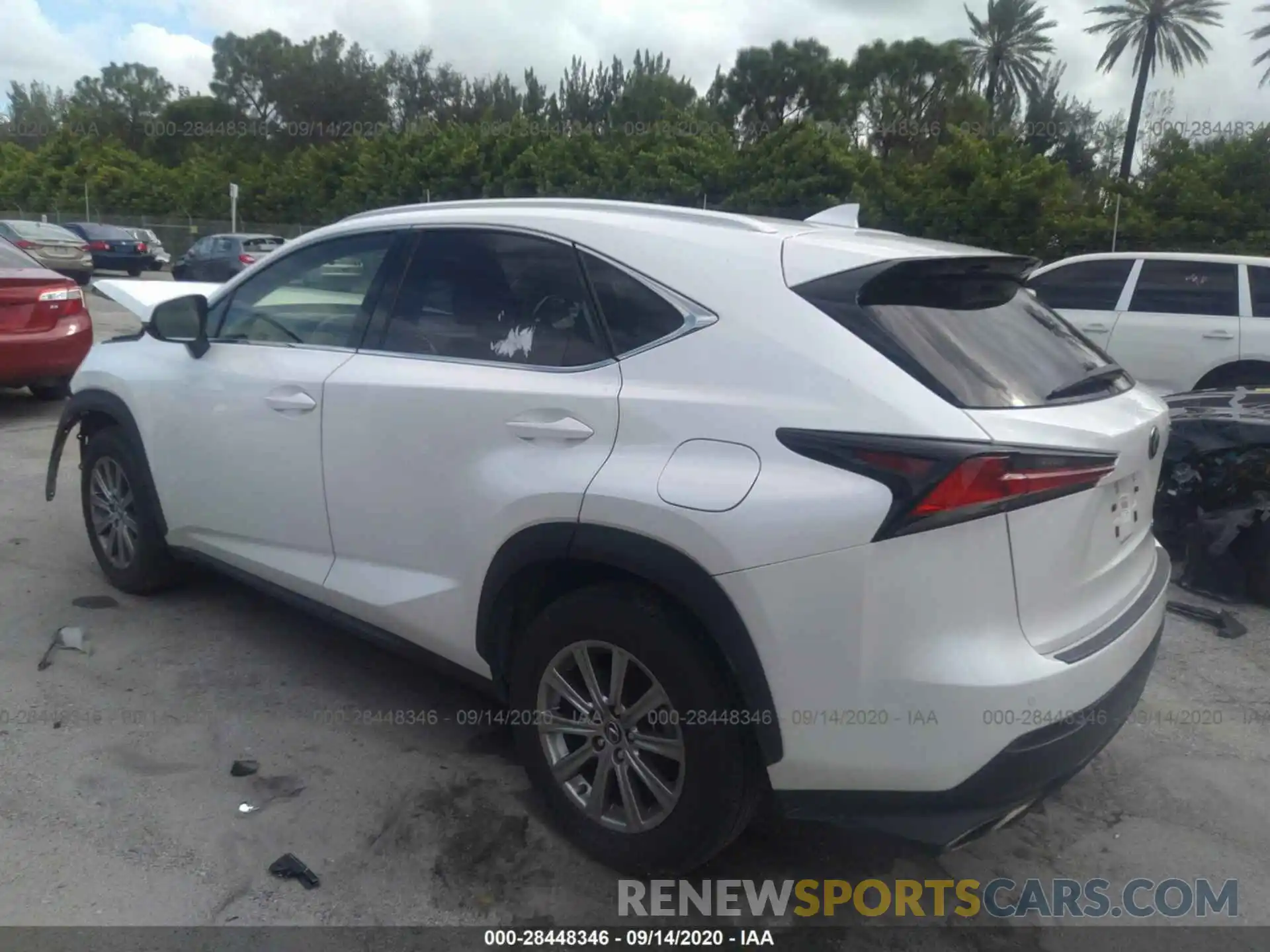 3 Фотография поврежденного автомобиля JTJYARBZ7K2126912 LEXUS NX 2019