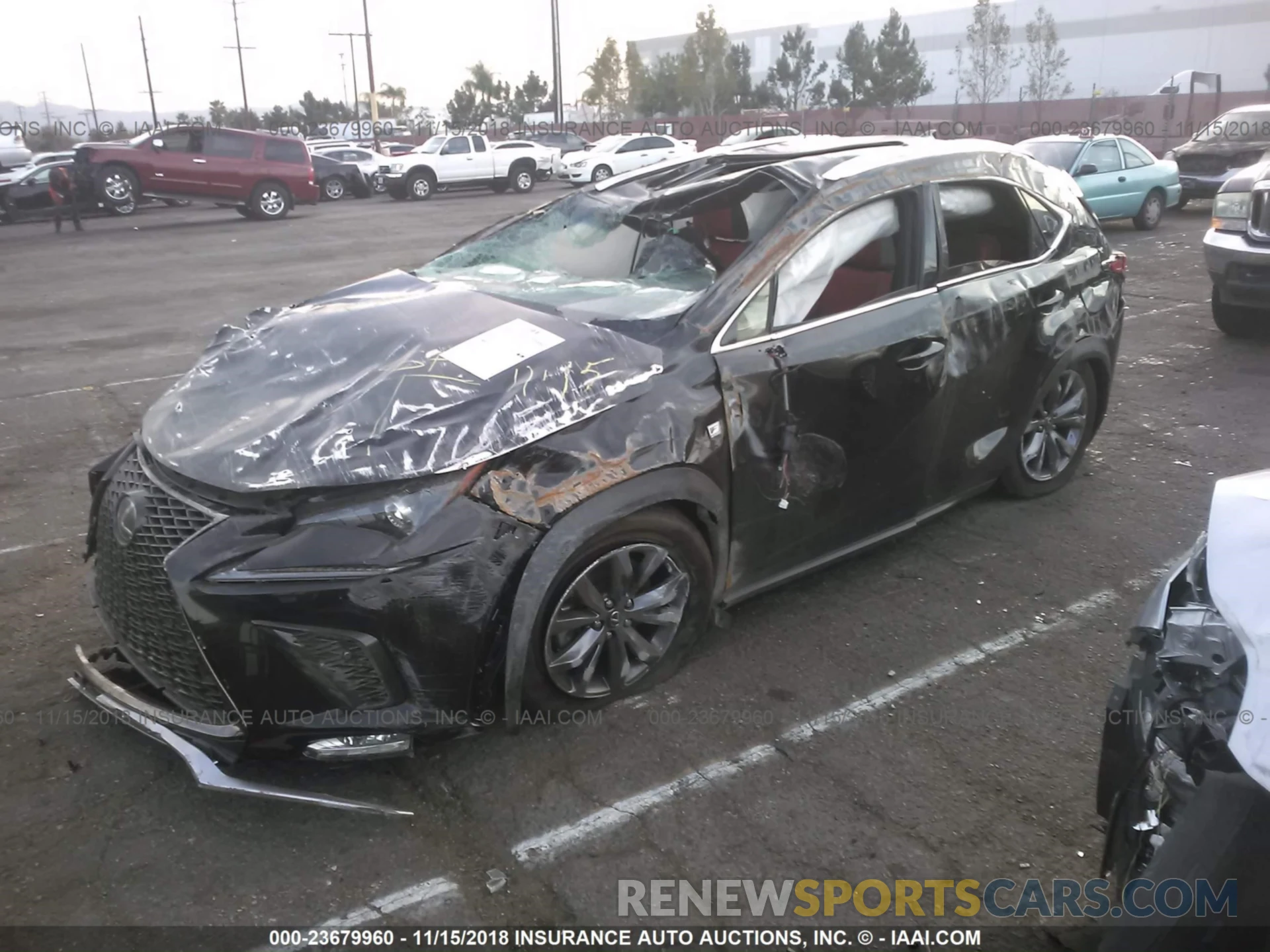 2 Photograph of a damaged car JTJYARBZ7K2127056 LEXUS NX 2019