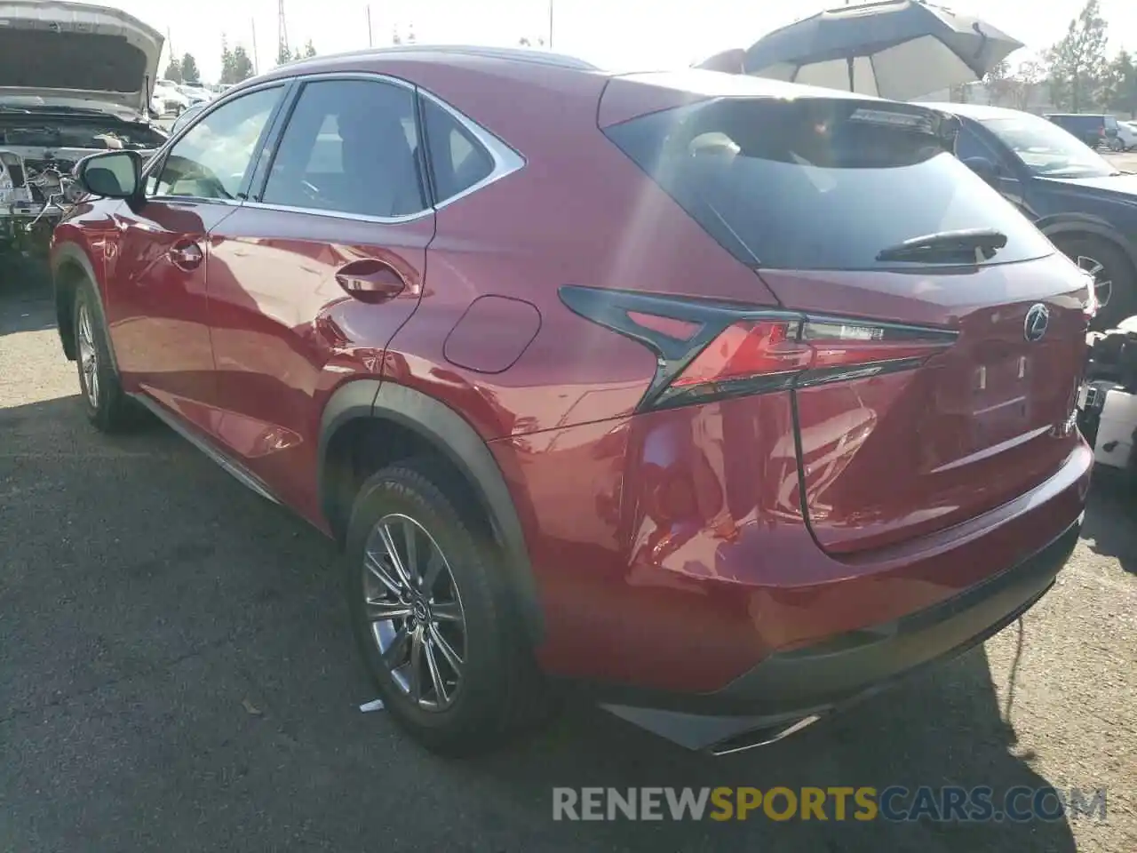 3 Photograph of a damaged car JTJYARBZ7K2129387 LEXUS NX 2019