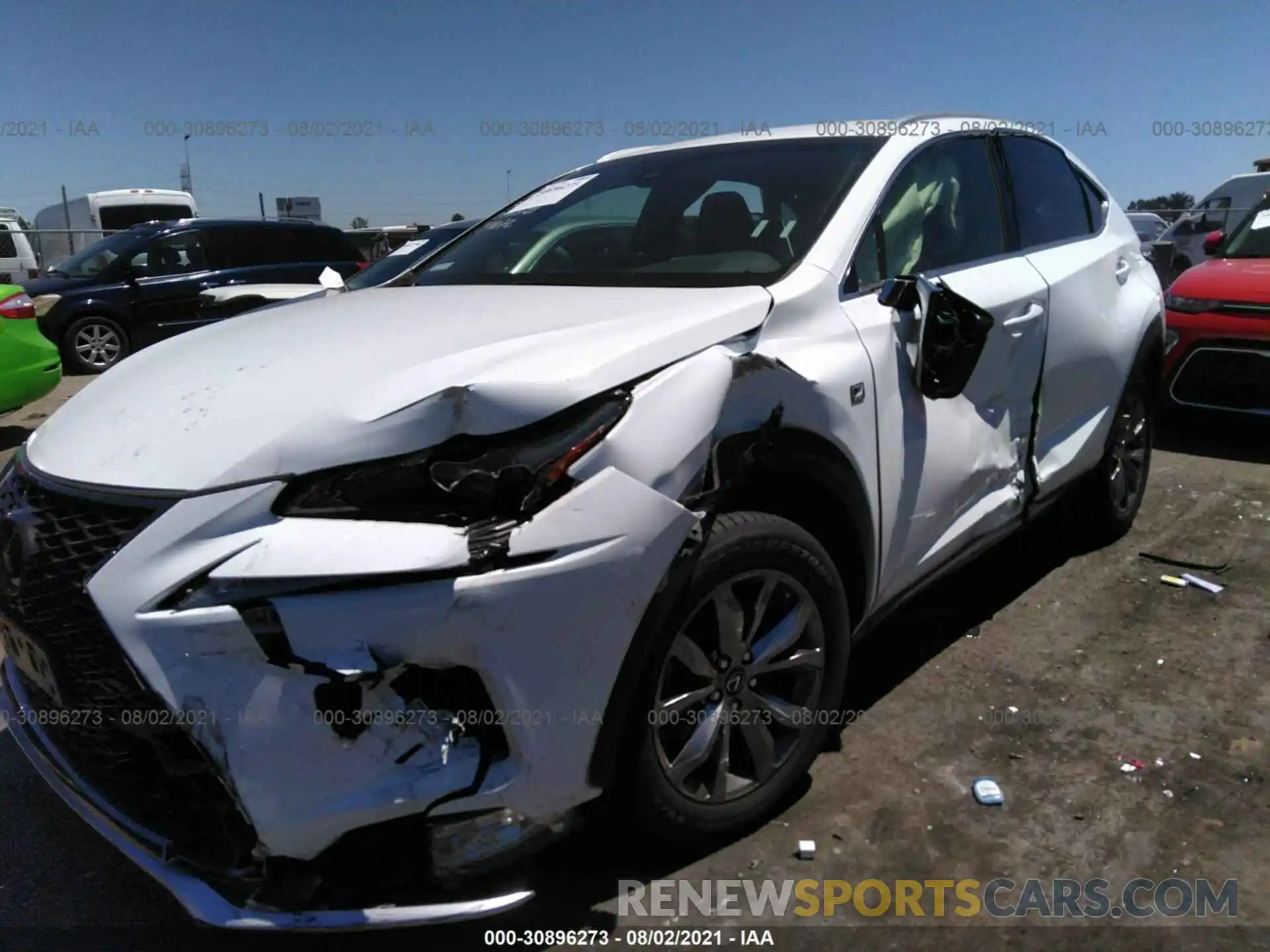 6 Photograph of a damaged car JTJYARBZ7K2129633 LEXUS NX 2019