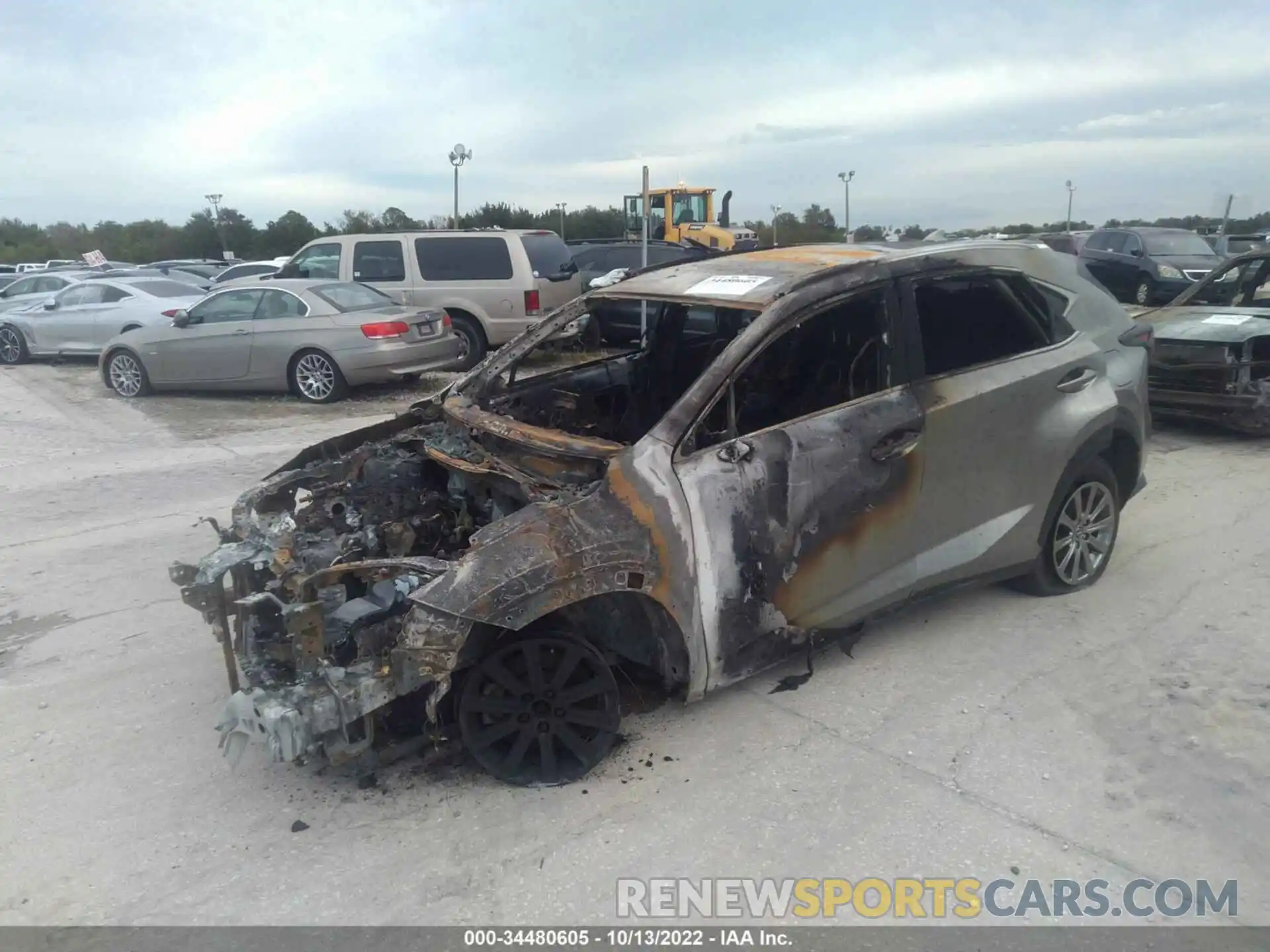 2 Photograph of a damaged car JTJYARBZ7K2129938 LEXUS NX 2019