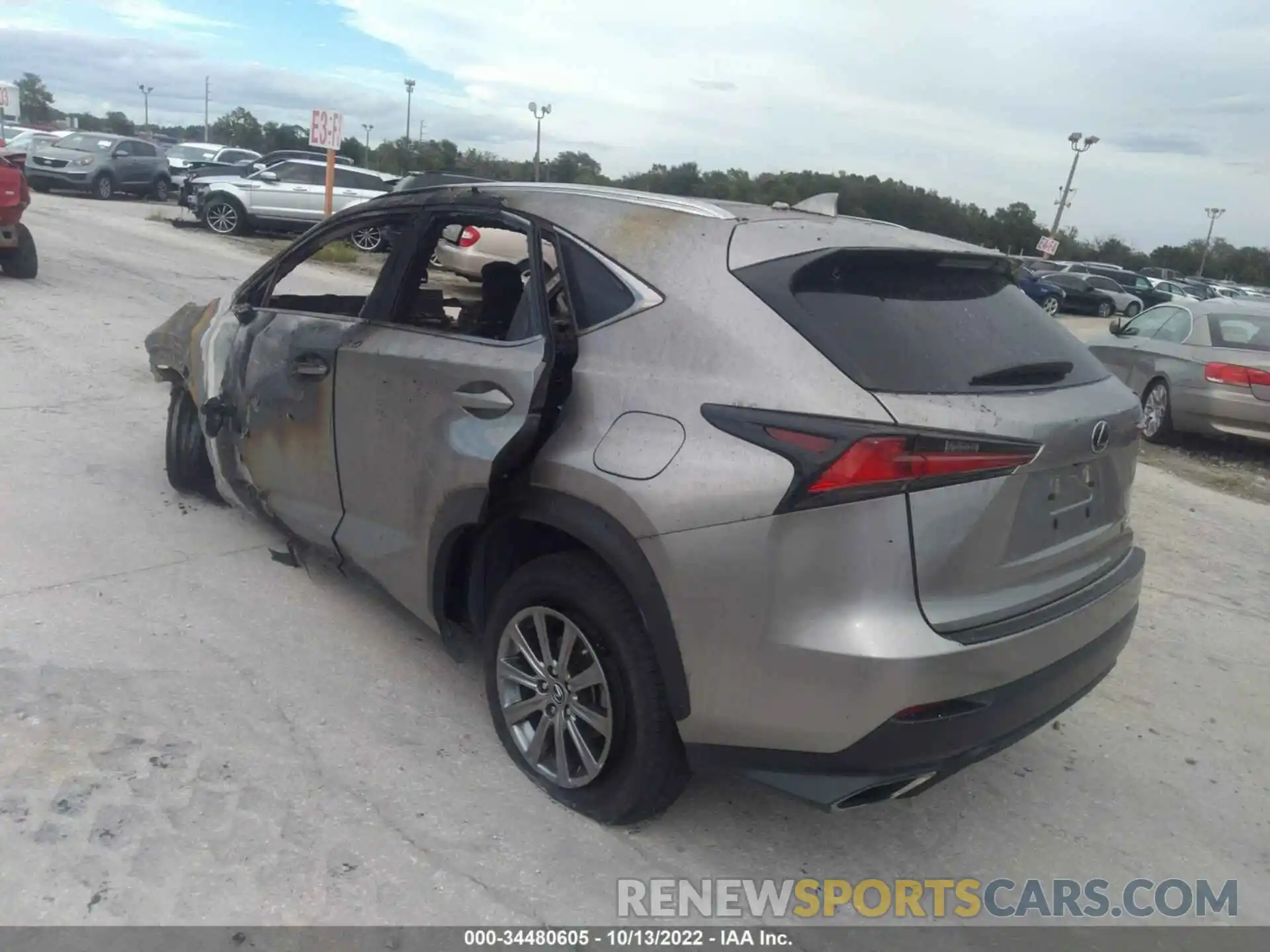 3 Photograph of a damaged car JTJYARBZ7K2129938 LEXUS NX 2019