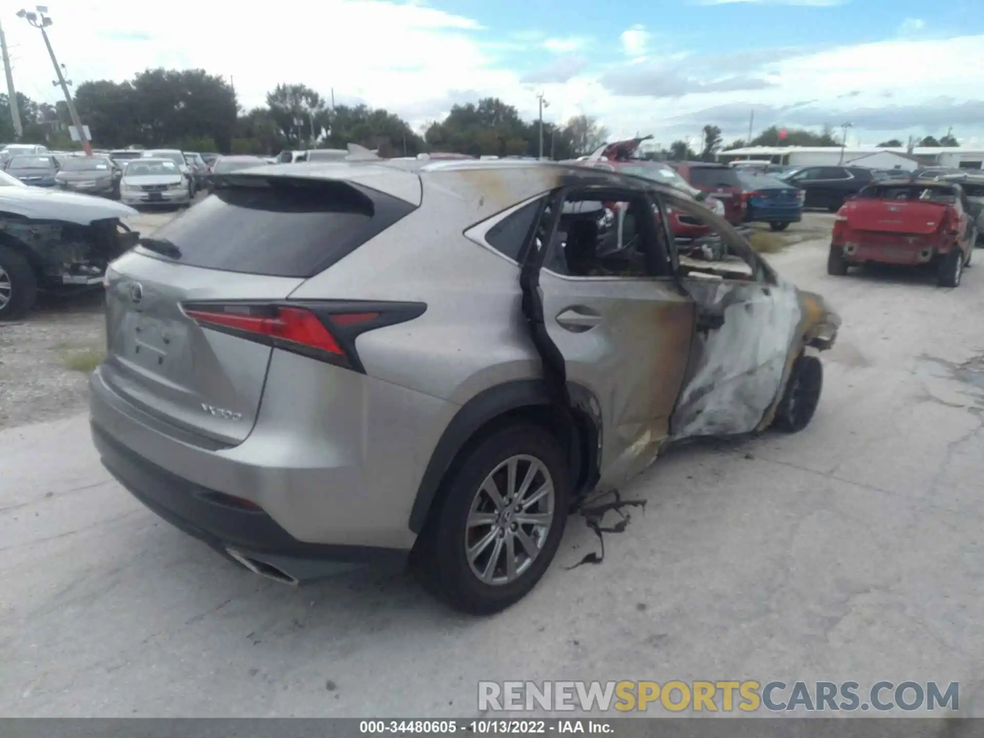 4 Photograph of a damaged car JTJYARBZ7K2129938 LEXUS NX 2019