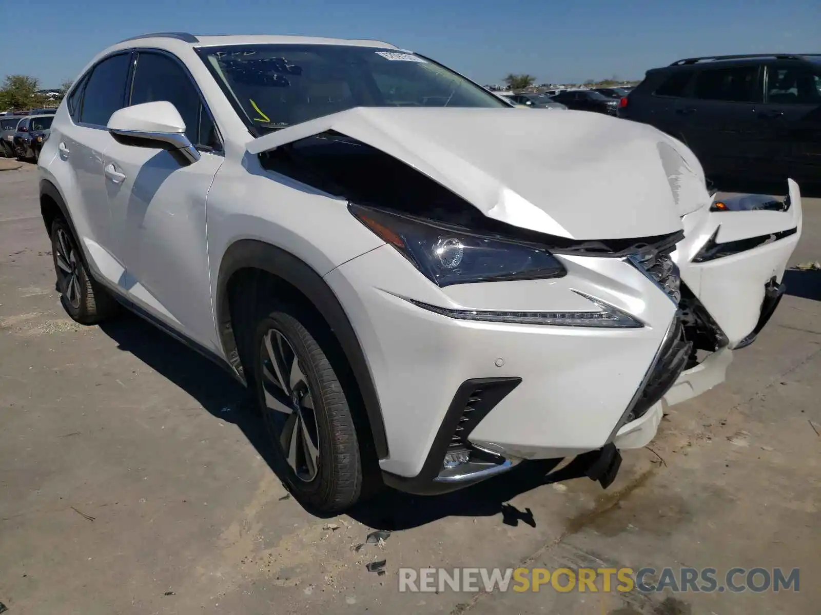 1 Photograph of a damaged car JTJYARBZ7K2130166 LEXUS NX 2019