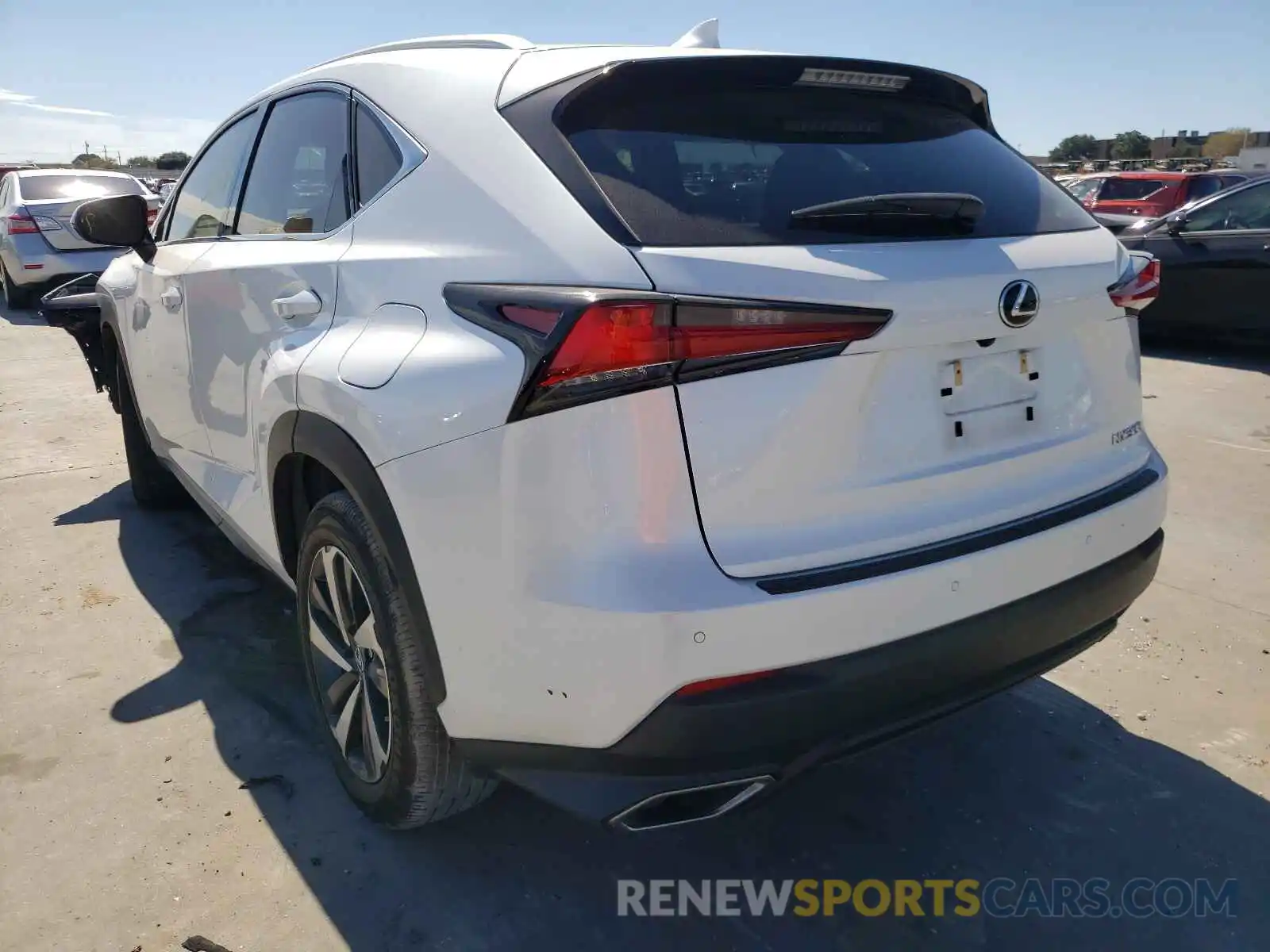 3 Photograph of a damaged car JTJYARBZ7K2130166 LEXUS NX 2019