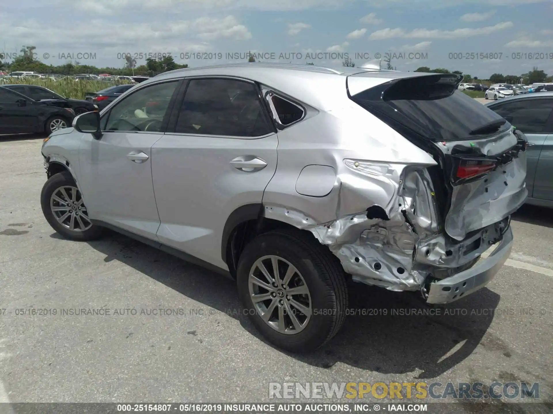 3 Photograph of a damaged car JTJYARBZ7K2130751 LEXUS NX 2019