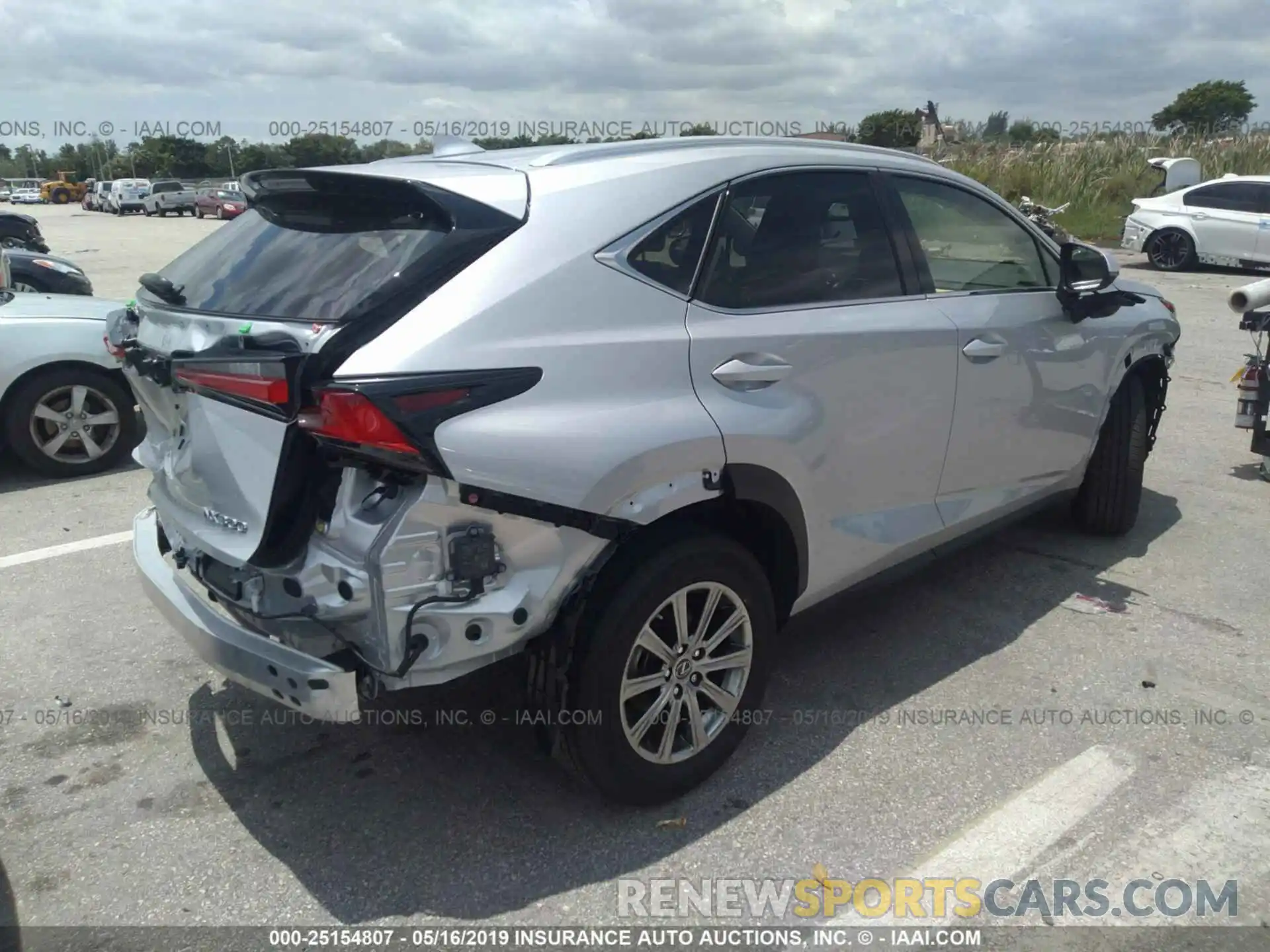 4 Photograph of a damaged car JTJYARBZ7K2130751 LEXUS NX 2019