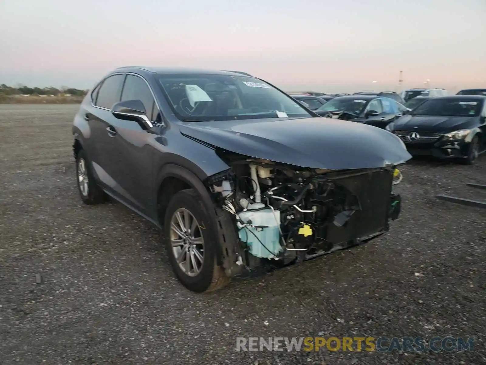 1 Photograph of a damaged car JTJYARBZ7K2131267 LEXUS NX 2019