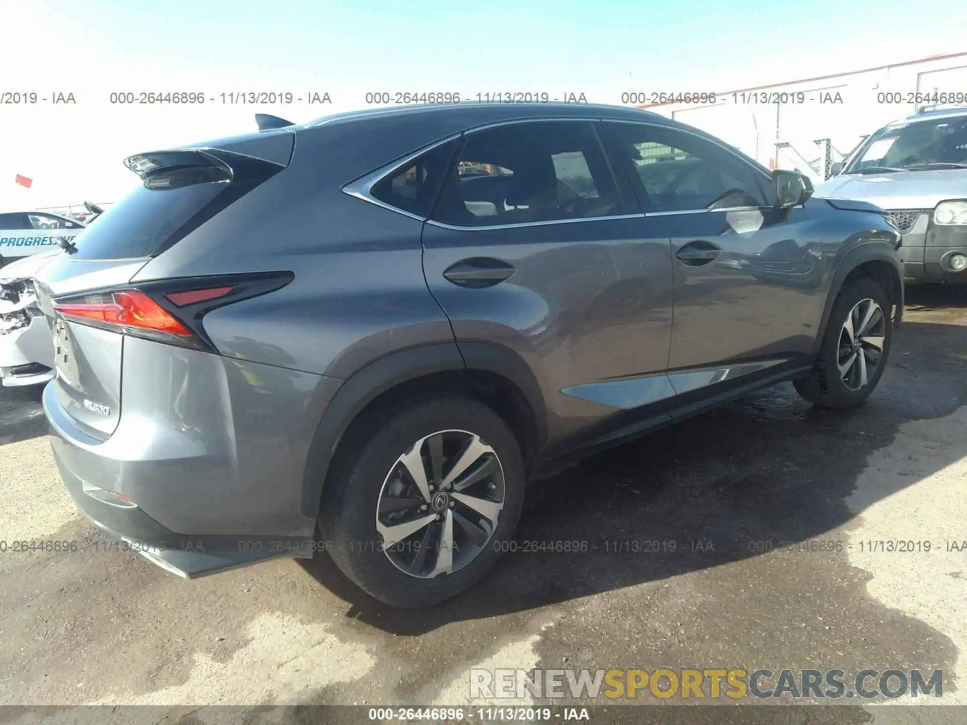 4 Photograph of a damaged car JTJYARBZ7K2135870 LEXUS NX 2019