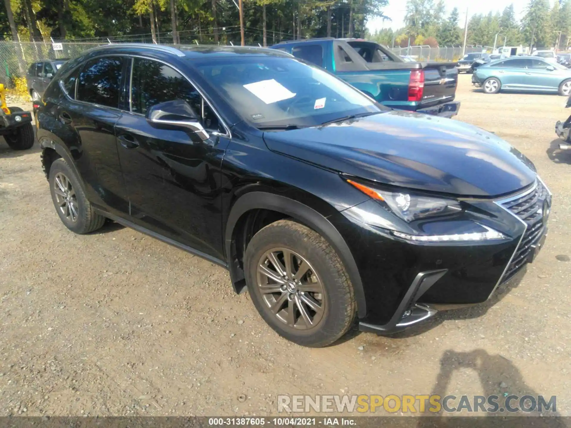 1 Фотография поврежденного автомобиля JTJYARBZ7K2137635 LEXUS NX 2019