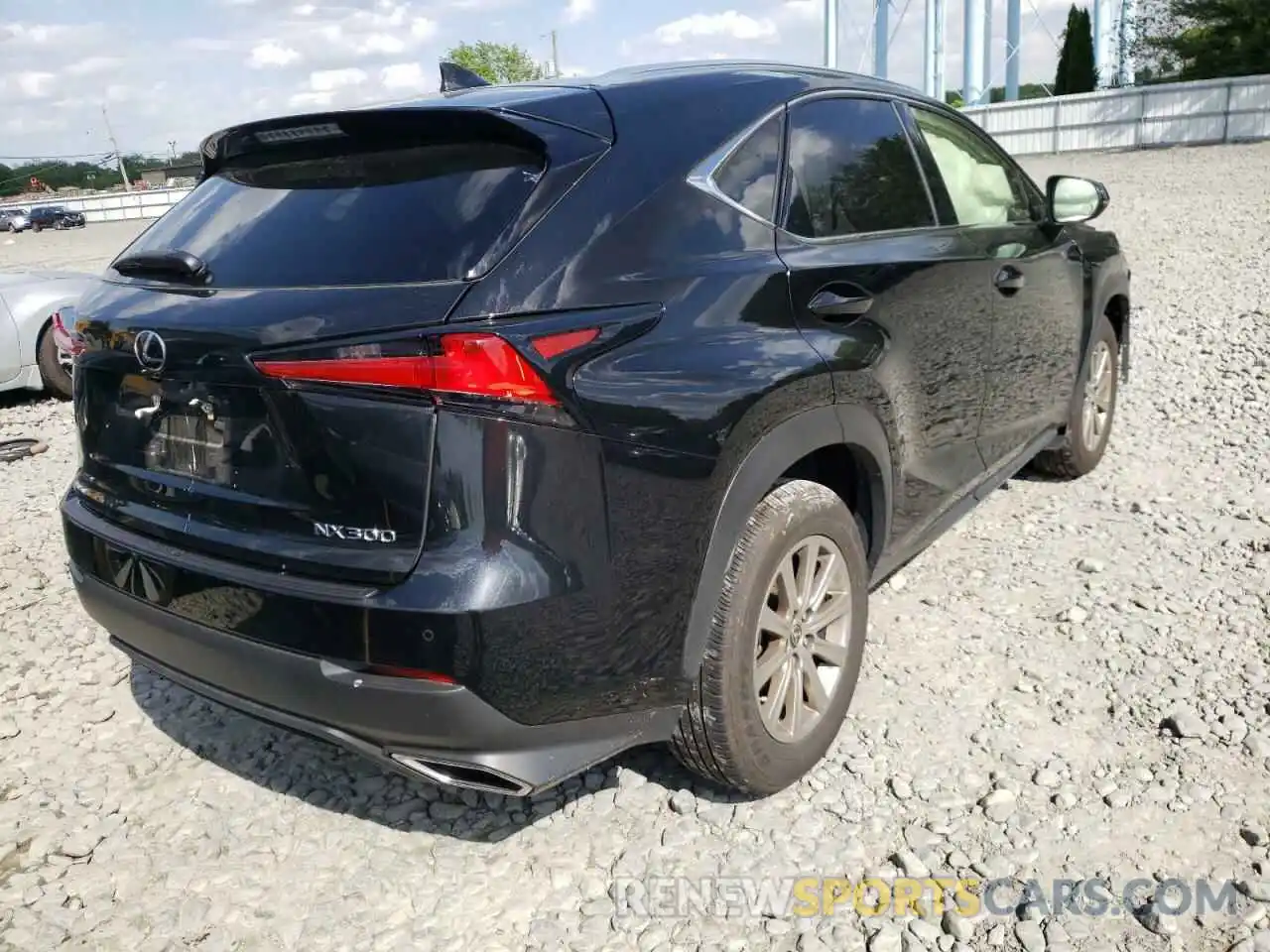 4 Фотография поврежденного автомобиля JTJYARBZ7K2138199 LEXUS NX 2019