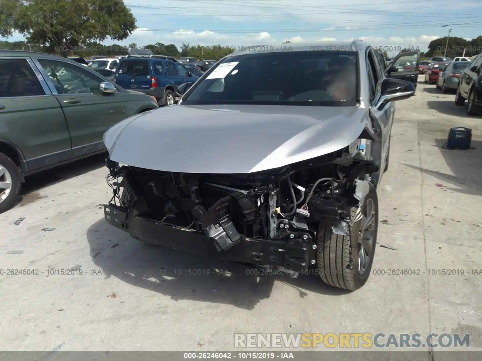 6 Photograph of a damaged car JTJYARBZ7K2139692 LEXUS NX 2019