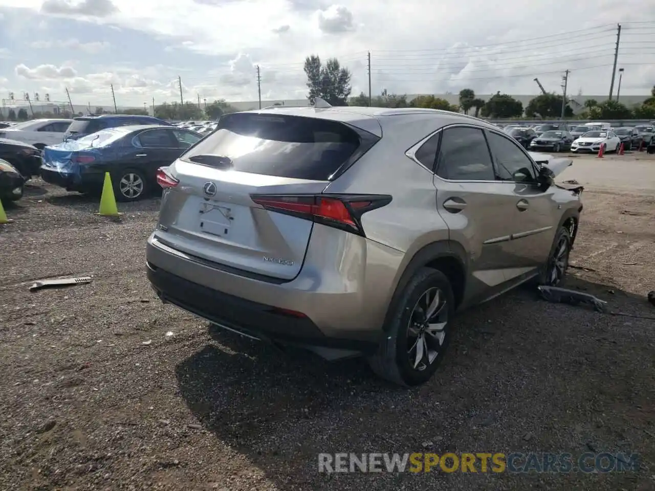 4 Photograph of a damaged car JTJYARBZ7K2139899 LEXUS NX 2019