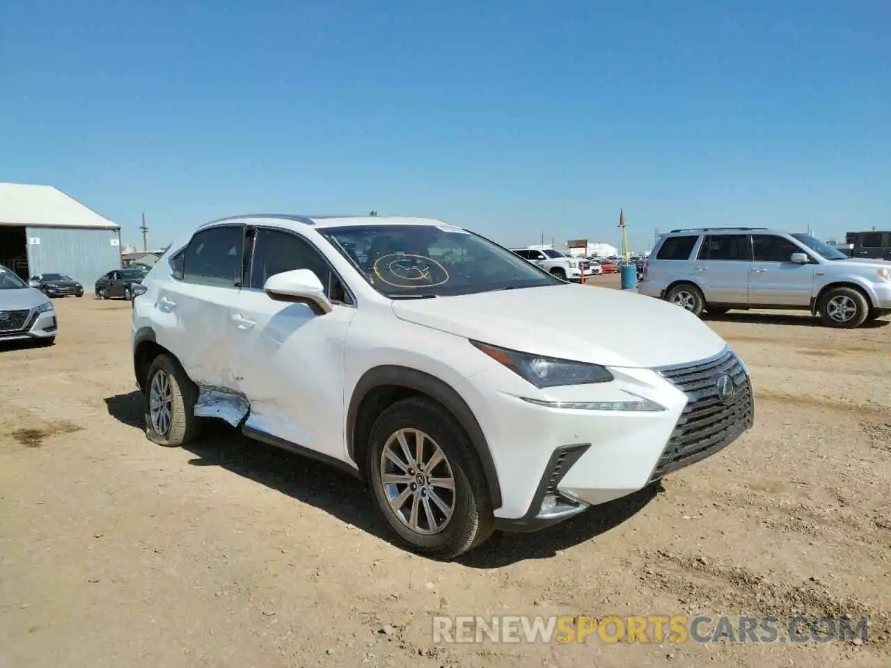 1 Фотография поврежденного автомобиля JTJYARBZ7K2140731 LEXUS NX 2019