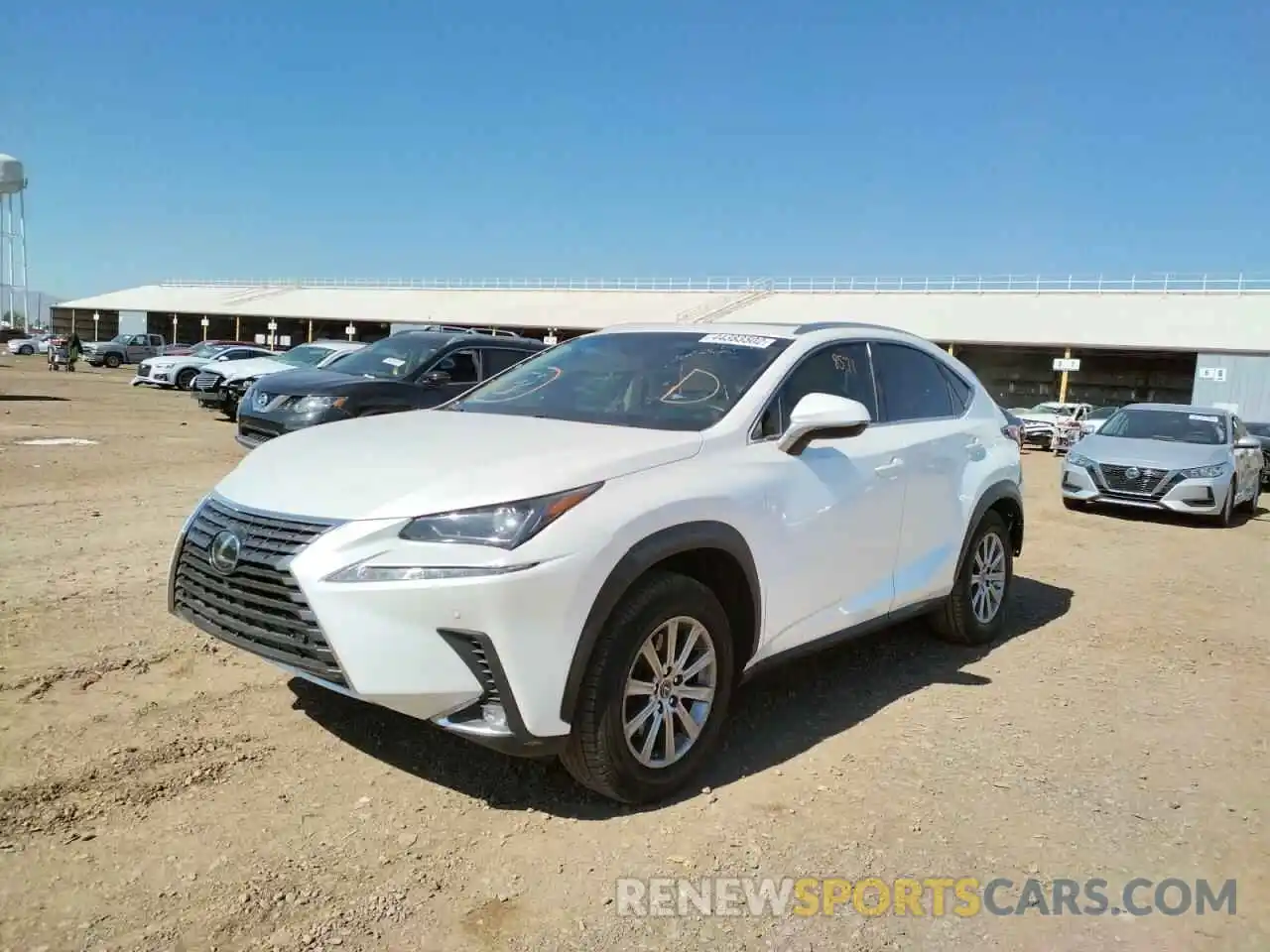 2 Фотография поврежденного автомобиля JTJYARBZ7K2140731 LEXUS NX 2019