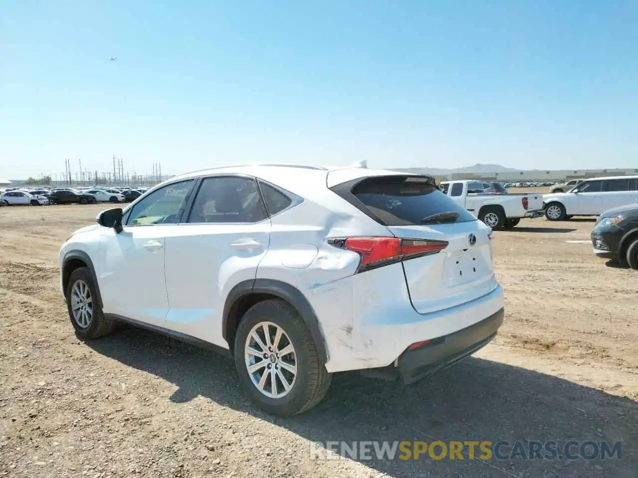 3 Photograph of a damaged car JTJYARBZ7K2140731 LEXUS NX 2019