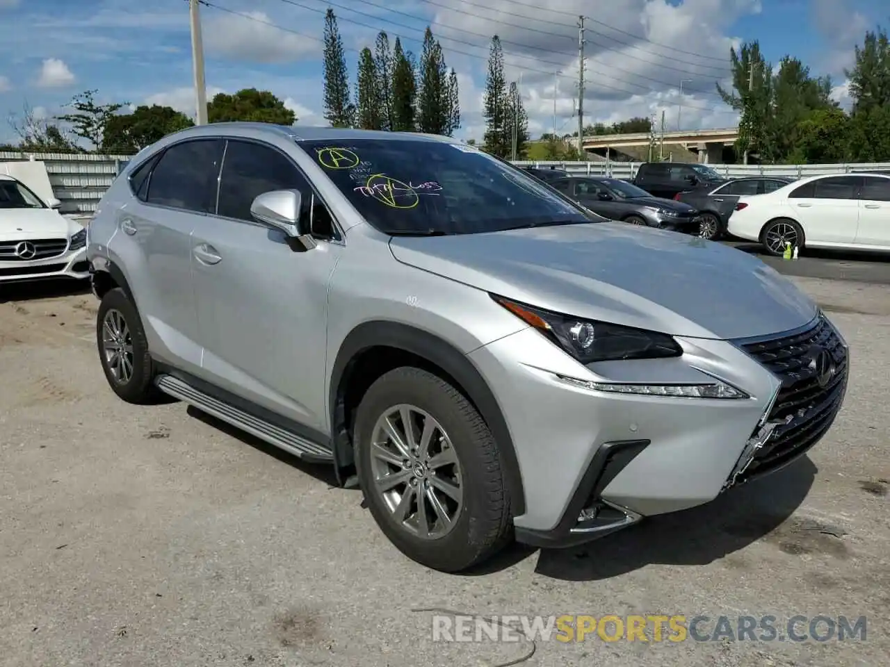 1 Photograph of a damaged car JTJYARBZ7K2144097 LEXUS NX 2019