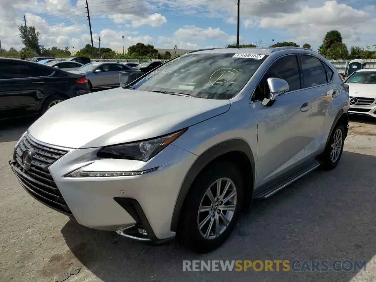 2 Photograph of a damaged car JTJYARBZ7K2144097 LEXUS NX 2019