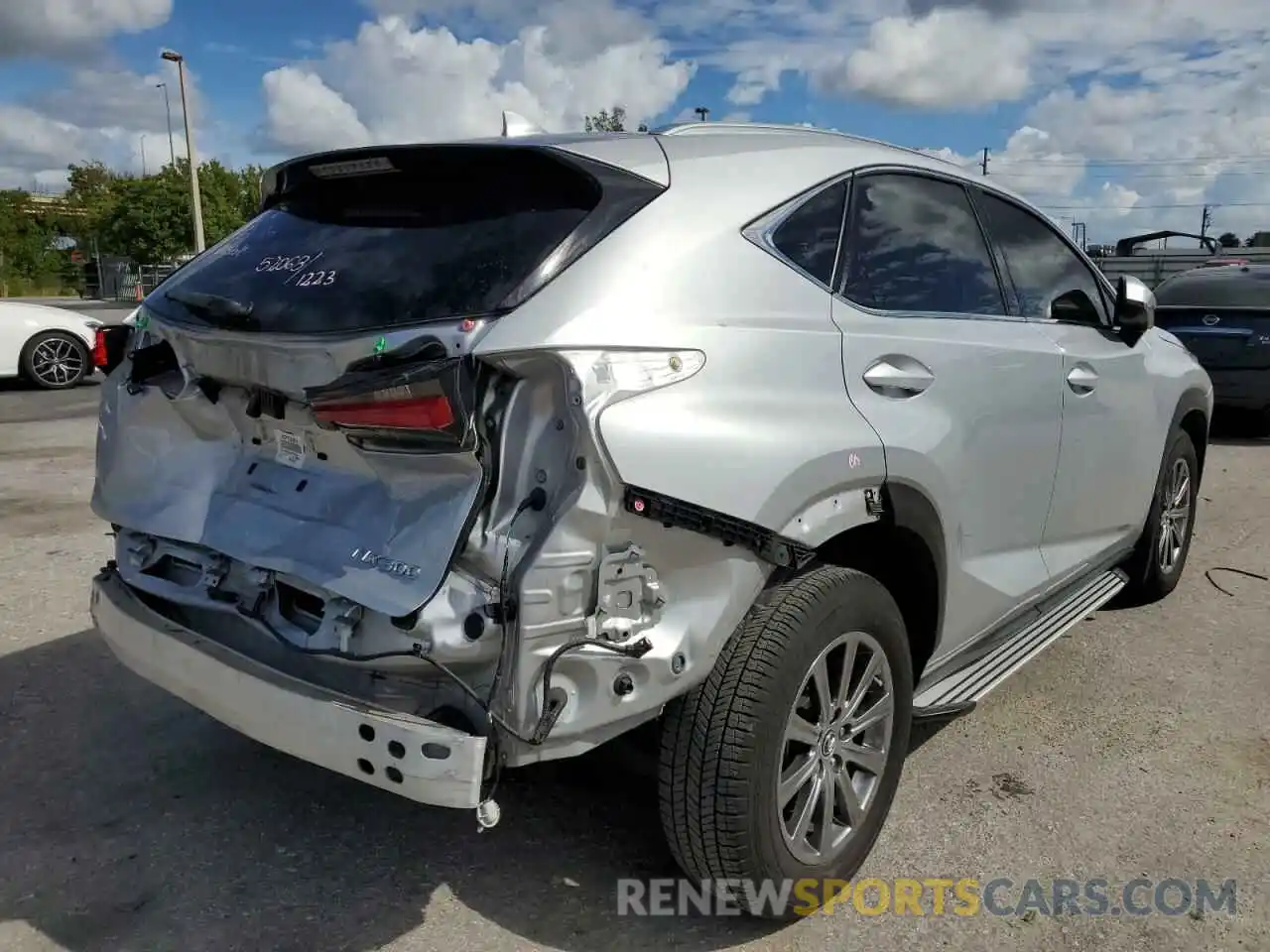 4 Photograph of a damaged car JTJYARBZ7K2144097 LEXUS NX 2019