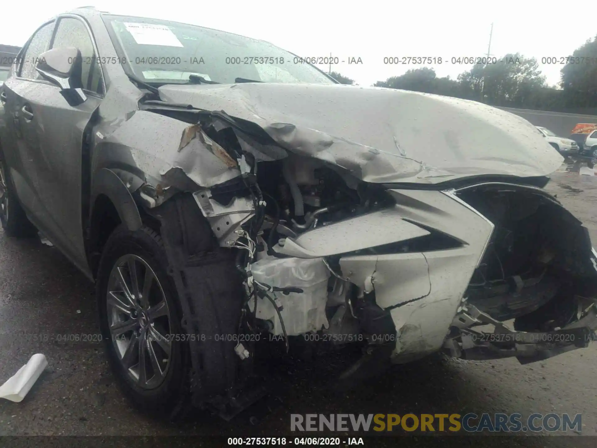 6 Photograph of a damaged car JTJYARBZ7K2148568 LEXUS NX 2019
