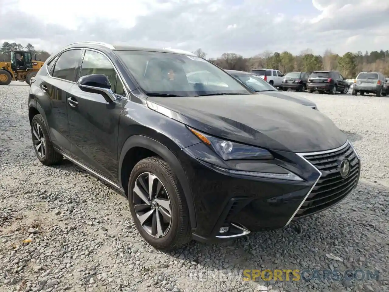 1 Photograph of a damaged car JTJYARBZ7K2153298 LEXUS NX 2019