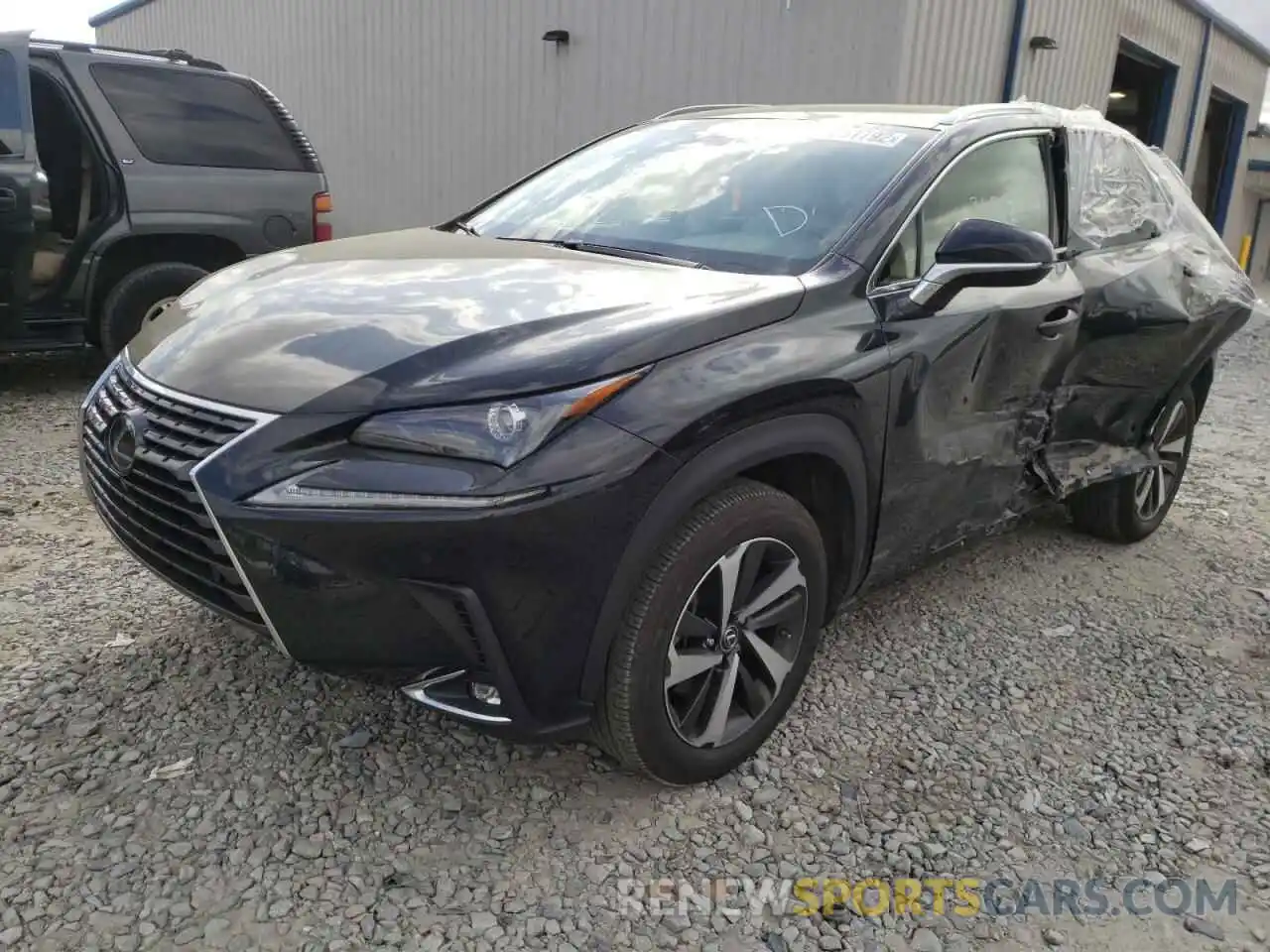 2 Фотография поврежденного автомобиля JTJYARBZ7K2153298 LEXUS NX 2019