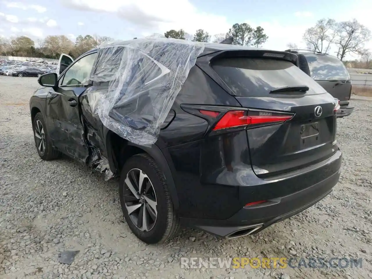 3 Фотография поврежденного автомобиля JTJYARBZ7K2153298 LEXUS NX 2019