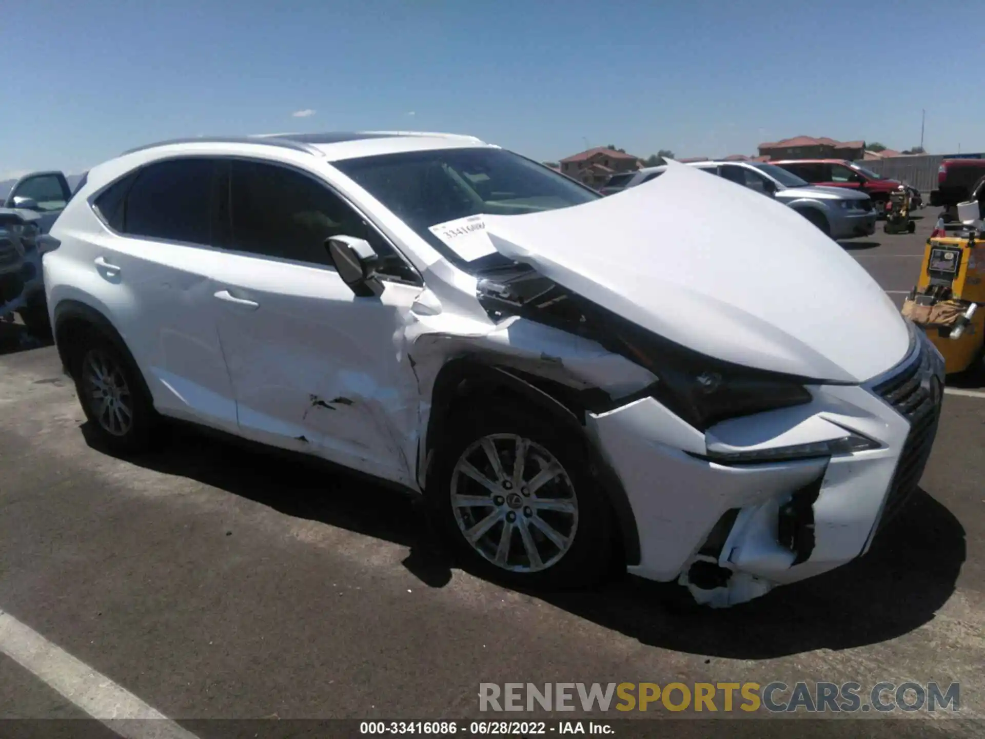 6 Photograph of a damaged car JTJYARBZ7K2154550 LEXUS NX 2019