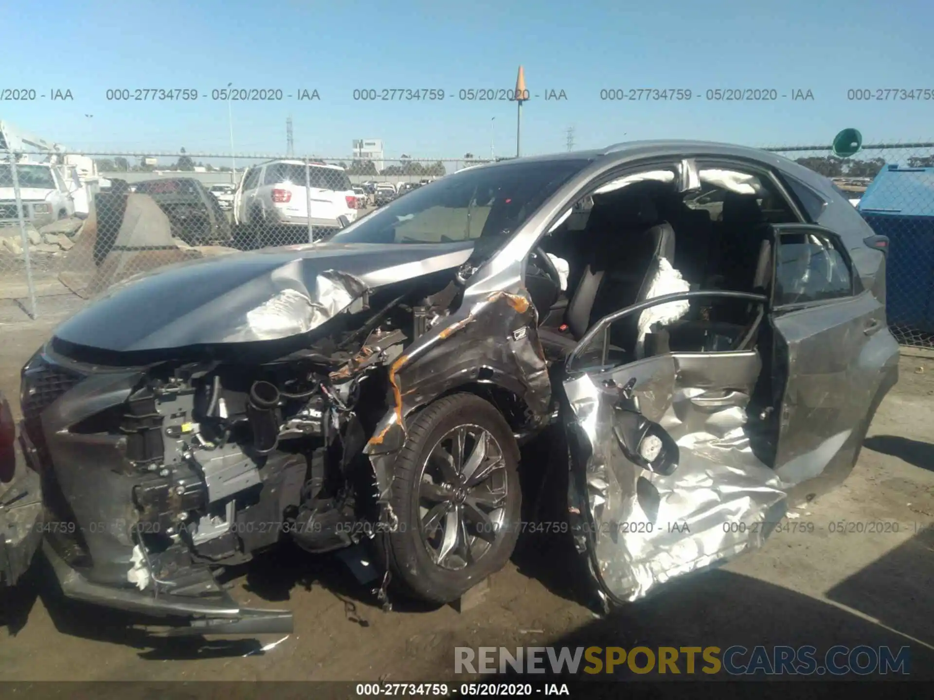 6 Photograph of a damaged car JTJYARBZ7K2155455 LEXUS NX 2019