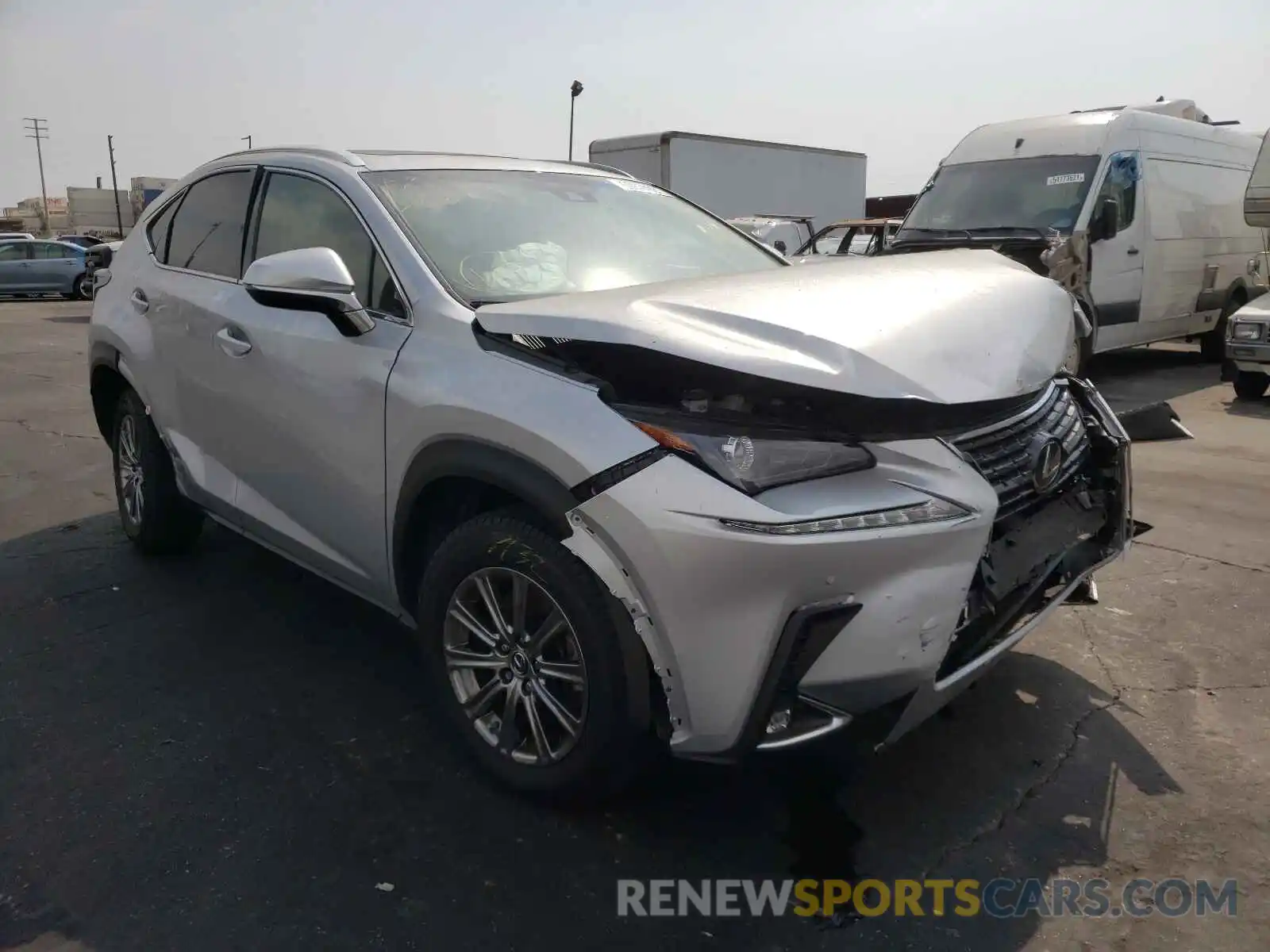 1 Фотография поврежденного автомобиля JTJYARBZ7K2155598 LEXUS NX 2019