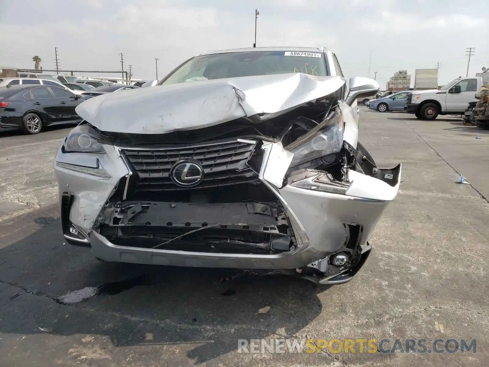 9 Photograph of a damaged car JTJYARBZ7K2155598 LEXUS NX 2019