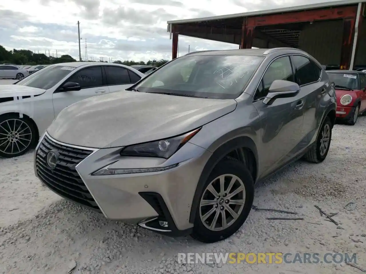 2 Photograph of a damaged car JTJYARBZ7K2157254 LEXUS NX 2019