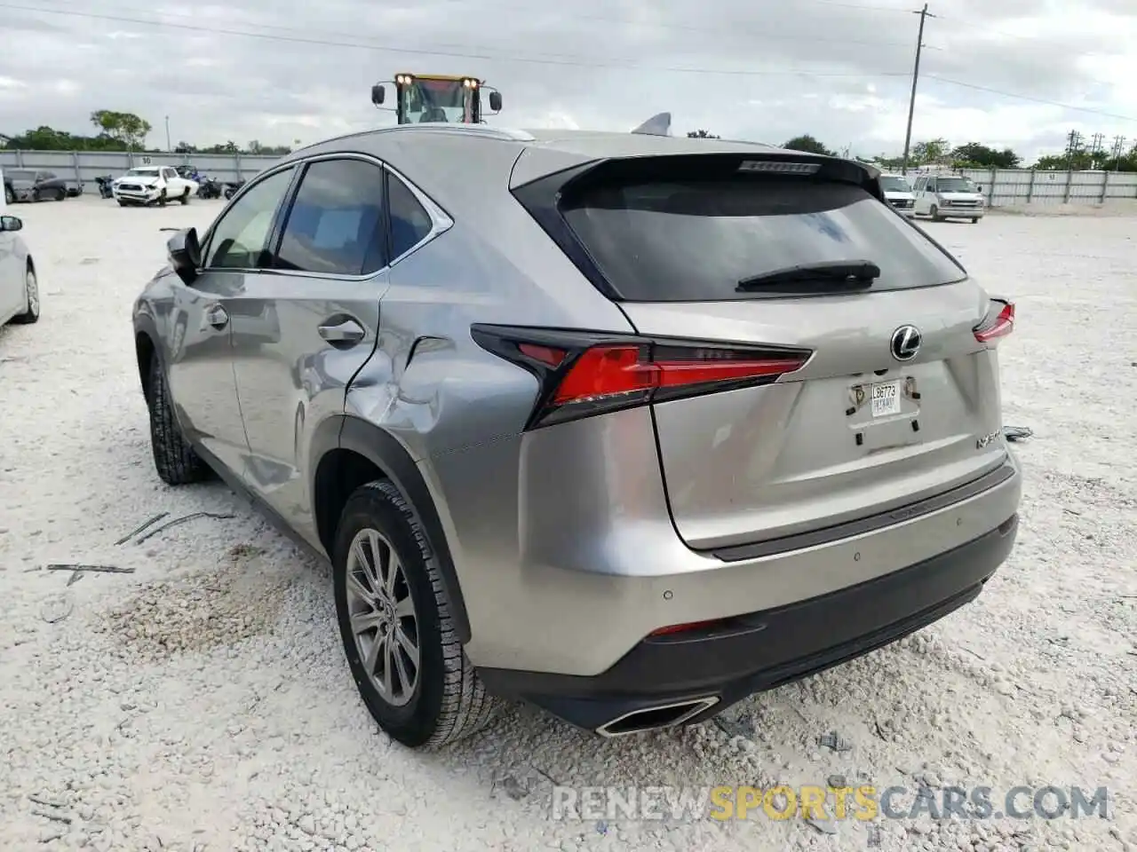 3 Photograph of a damaged car JTJYARBZ7K2157254 LEXUS NX 2019